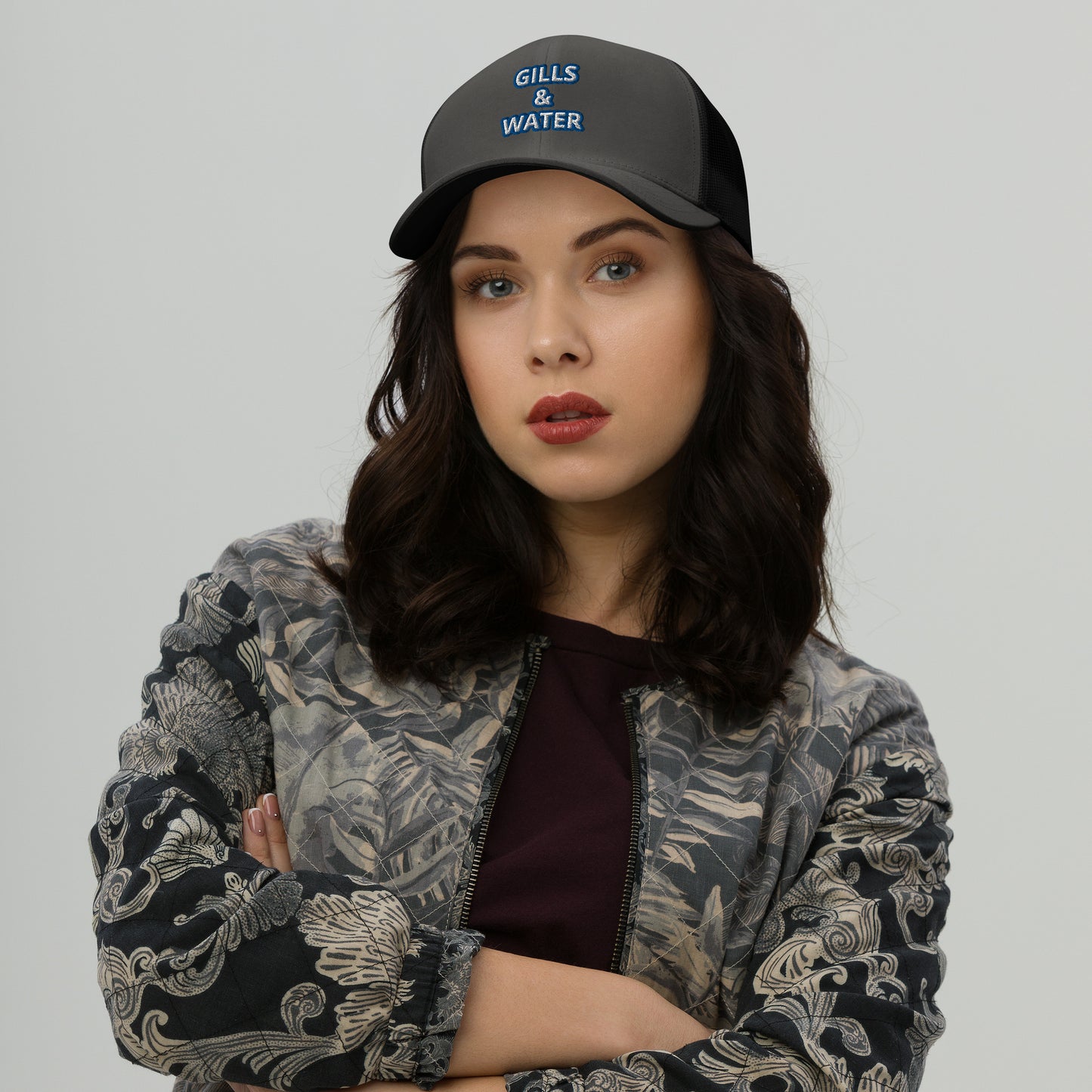 WaveRider: Gills and Water Trucker Hat