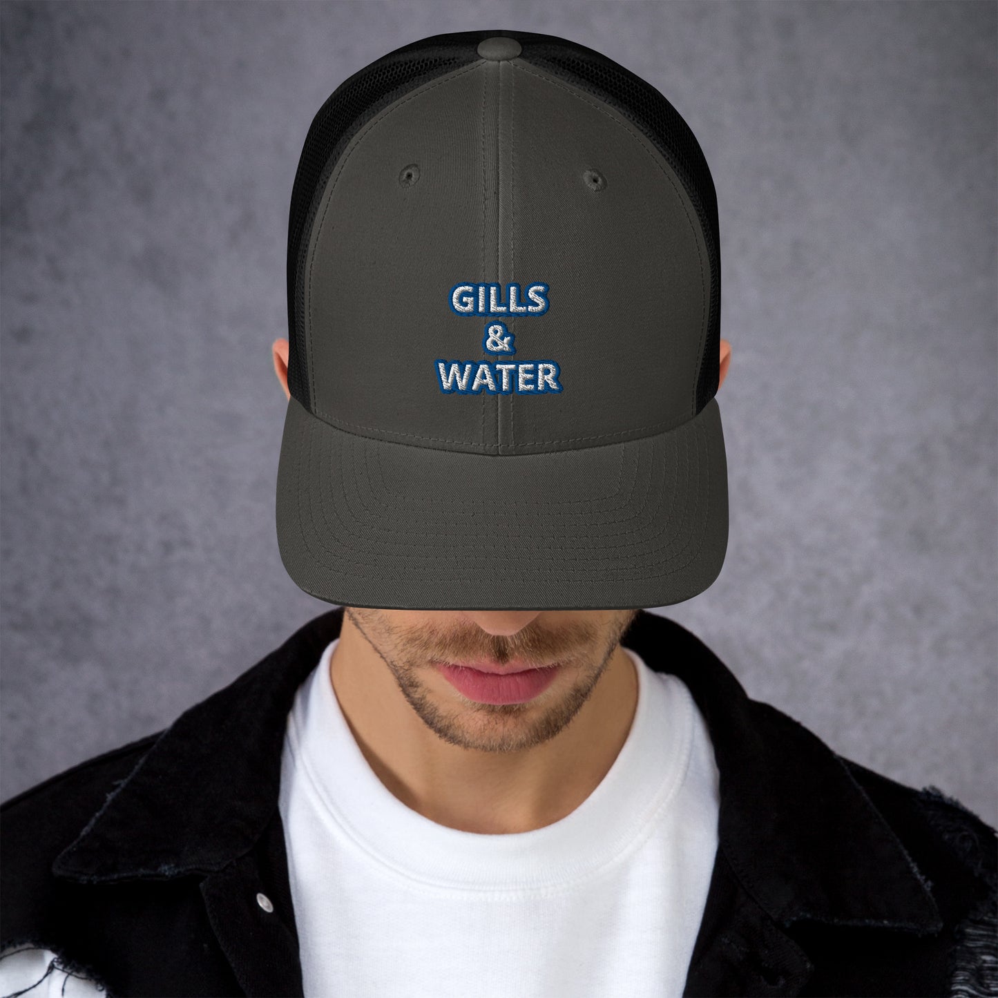 WaveRider: Gills and Water Trucker Hat