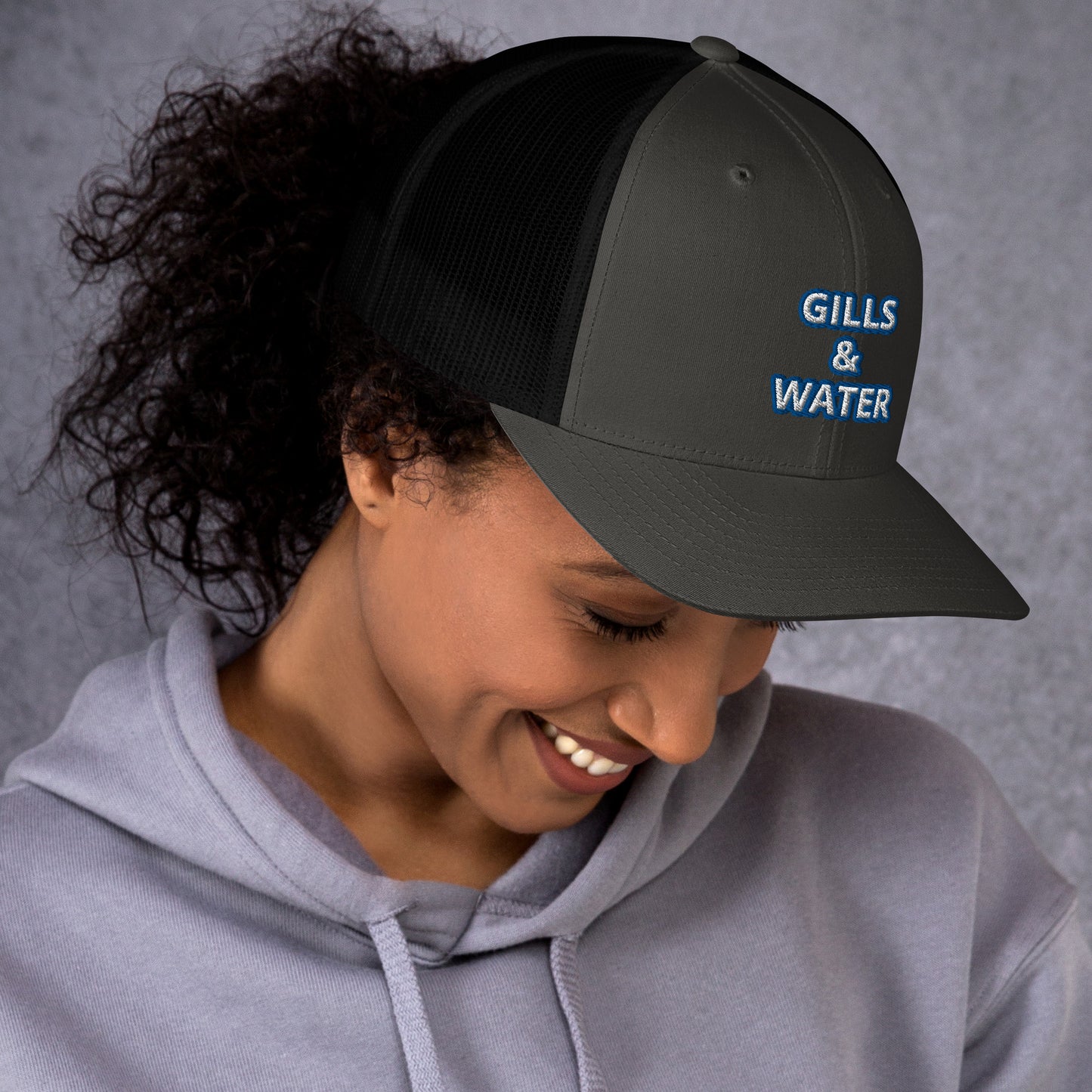 WaveRider: Gills and Water Trucker Hat