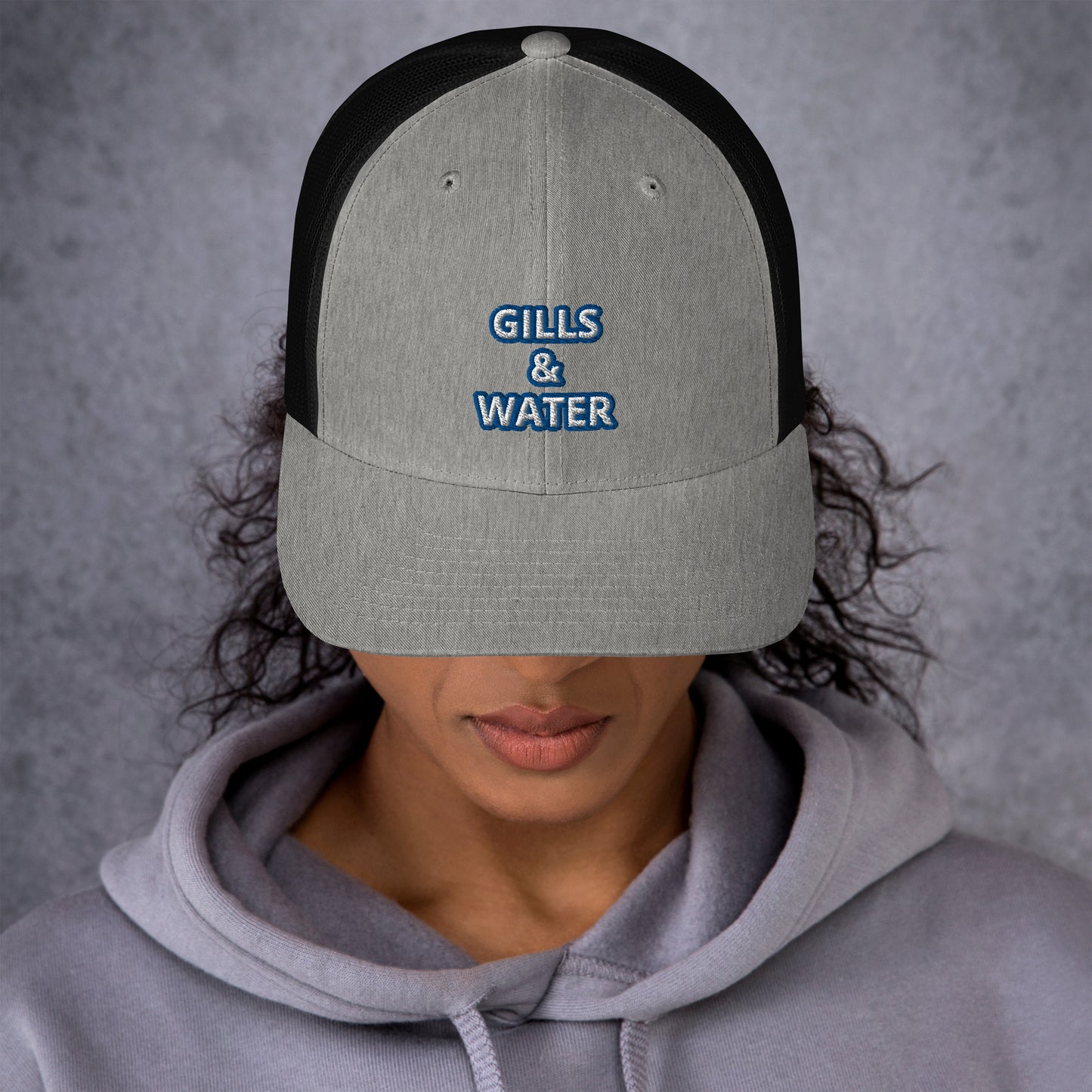 WaveRider: Gills and Water Trucker Hat