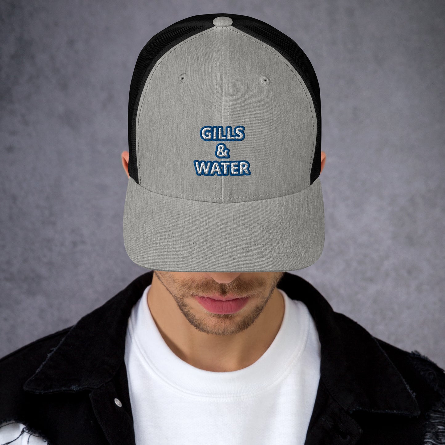 WaveRider: Gills and Water Trucker Hat