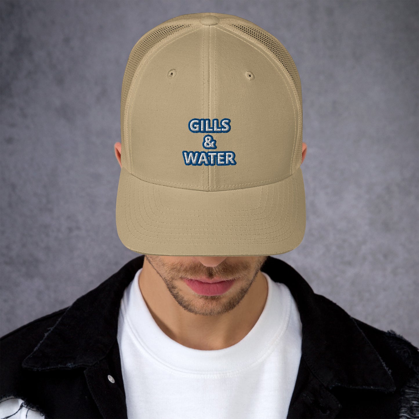 WaveRider: Gills and Water Trucker Hat