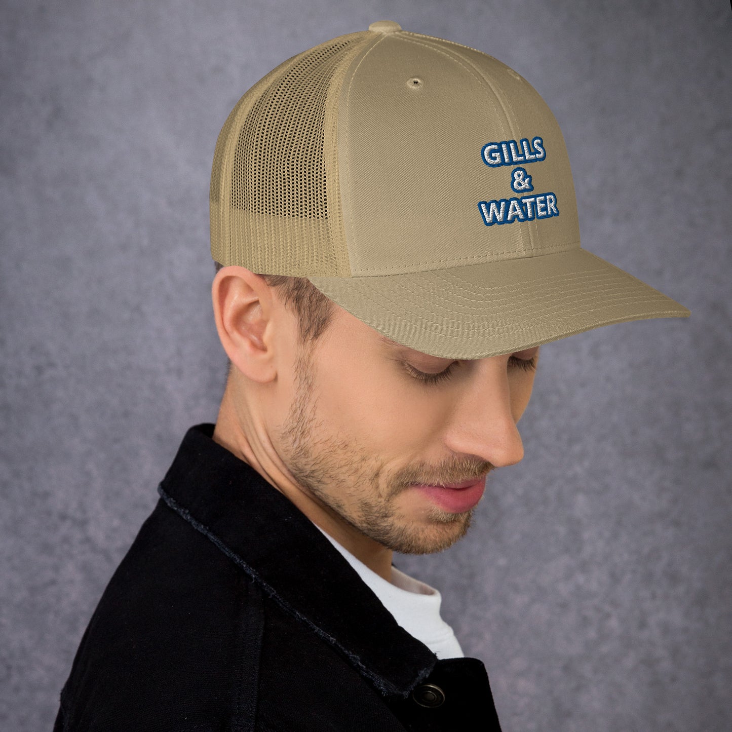 WaveRider: Gills and Water Trucker Hat