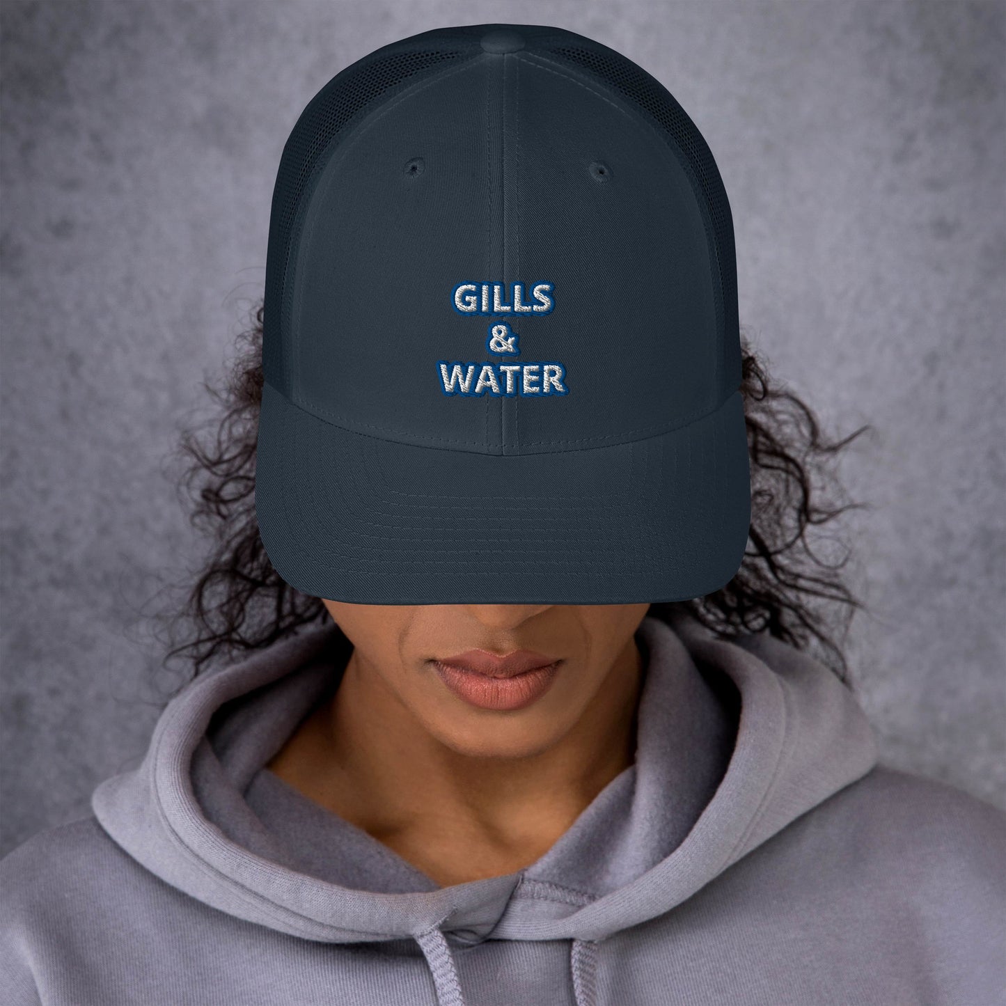 WaveRider: Gills and Water Trucker Hat