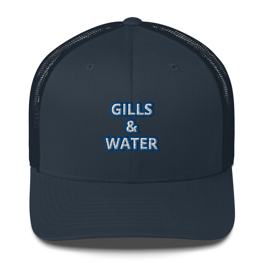 WaveRider: Gills and Water Trucker Hat