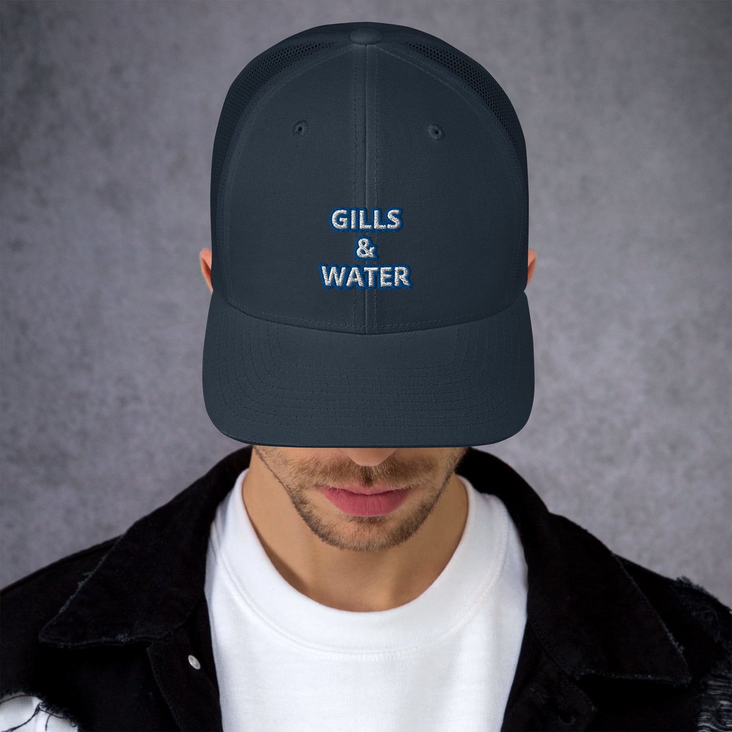 WaveRider: Gills and Water Trucker Hat