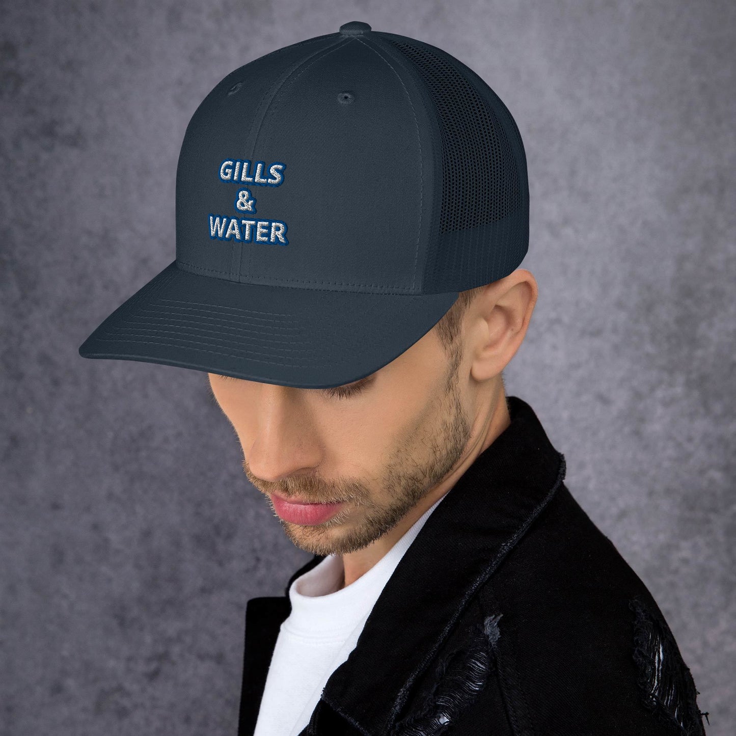 WaveRider: Gills and Water Trucker Hat