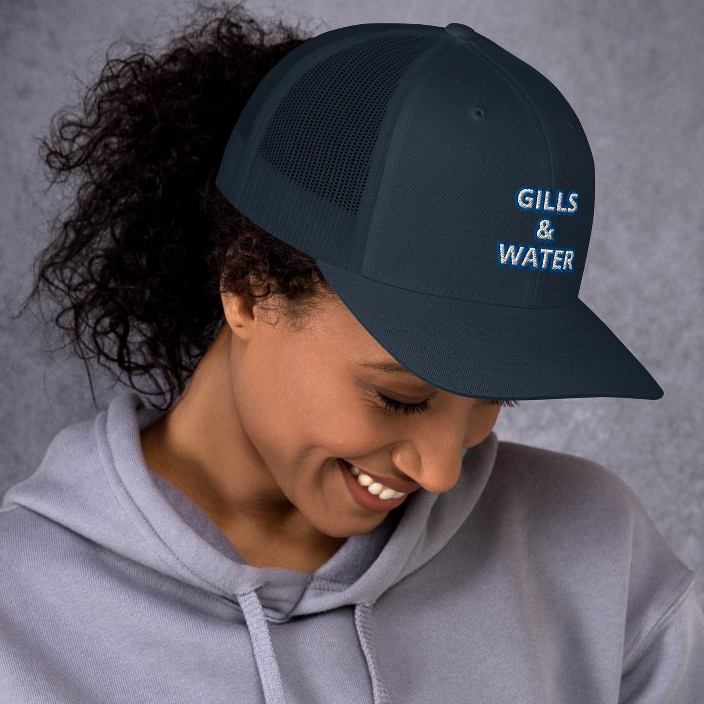 WaveRider: Gills and Water Trucker Hat