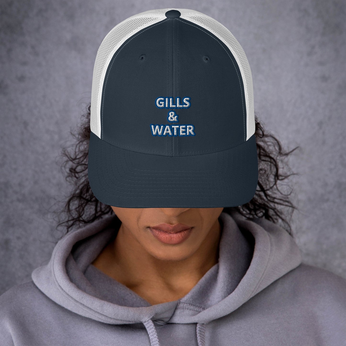 WaveRider: Gills and Water Trucker Hat