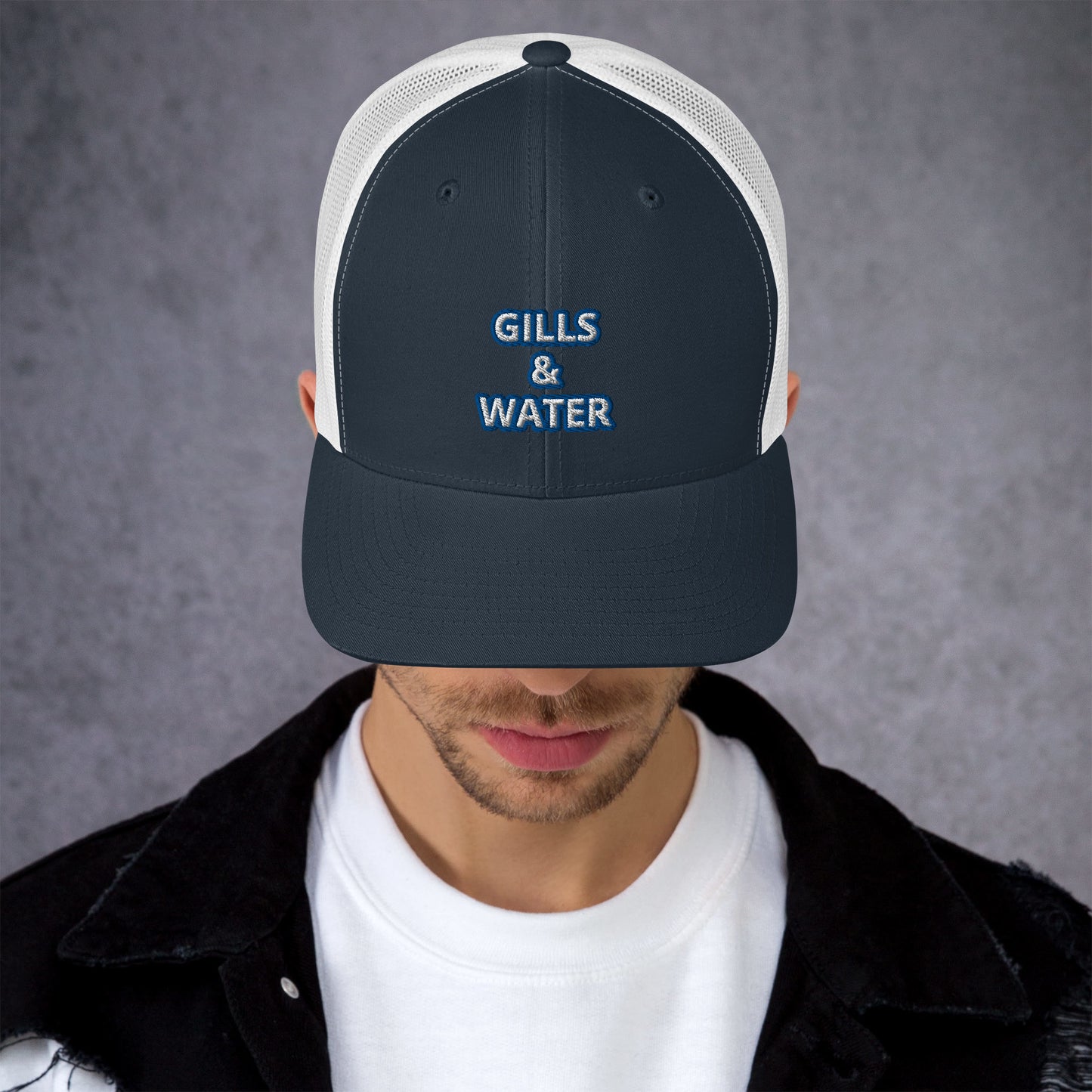 WaveRider: Gills and Water Trucker Hat