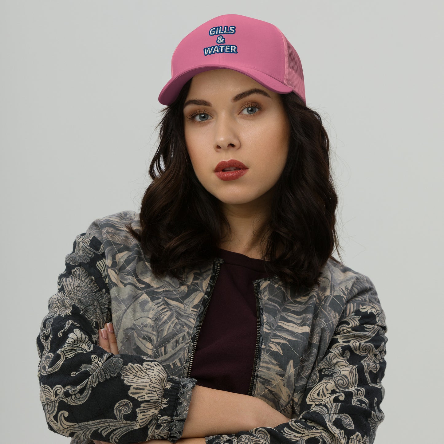 WaveRider: Gills and Water Trucker Hat