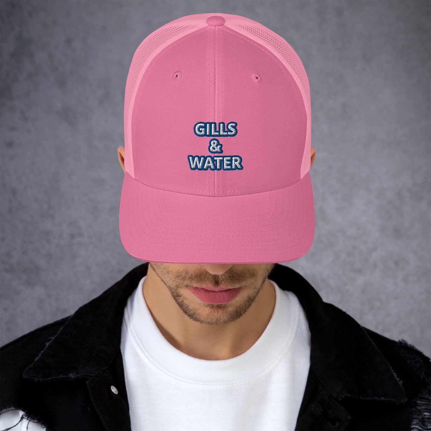 WaveRider: Gills and Water Trucker Hat