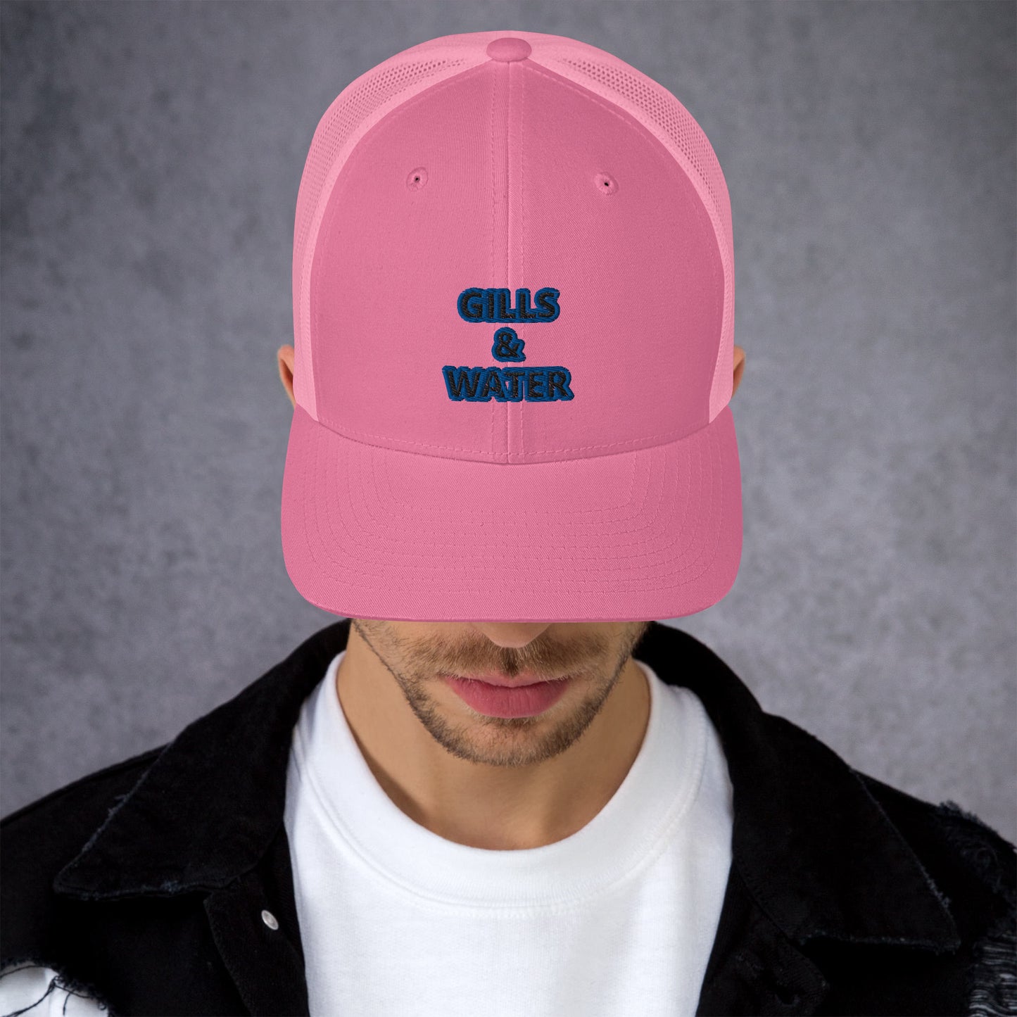 WaveRider: Gills and Water Trucker Hat