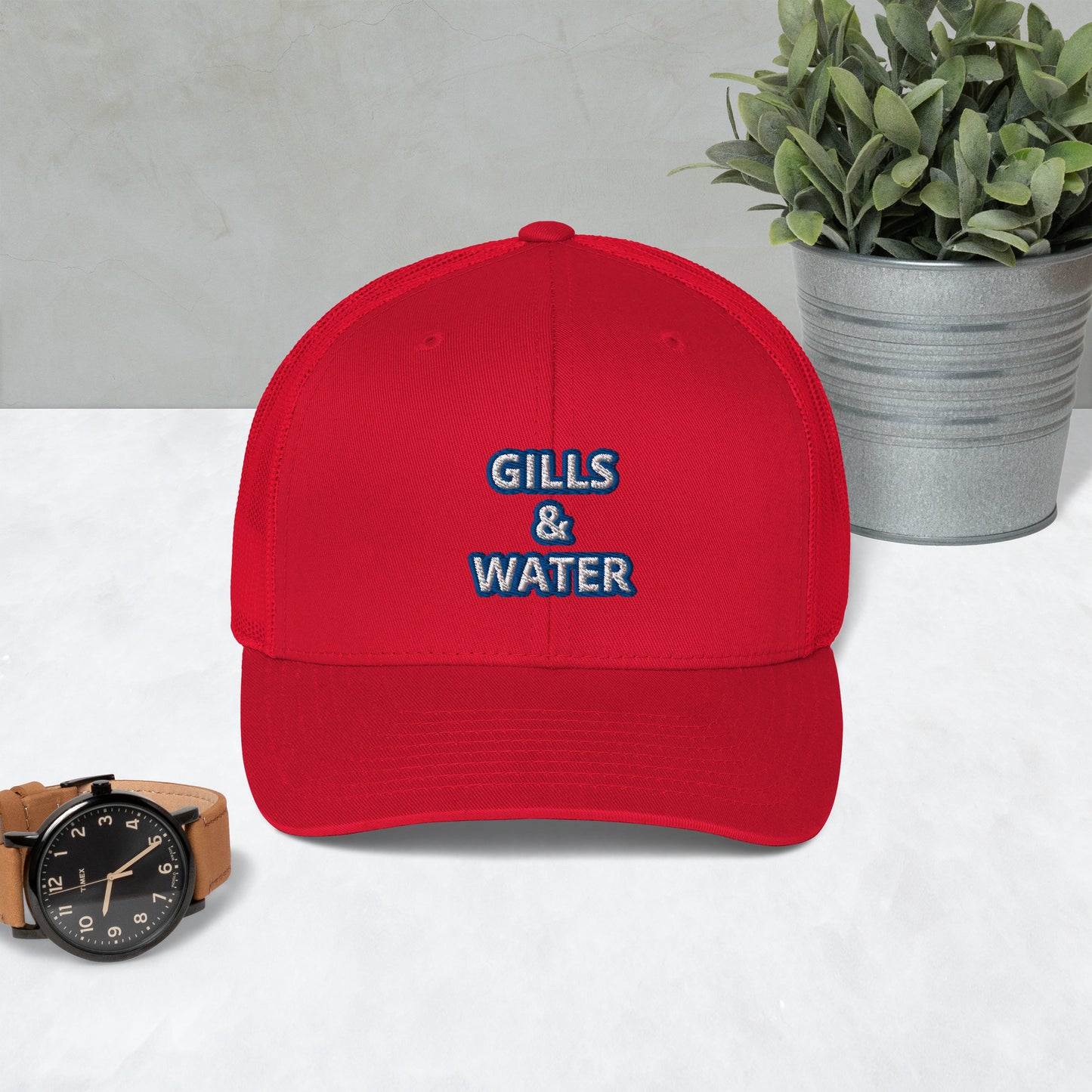 WaveRider: Gills and Water Trucker Hat