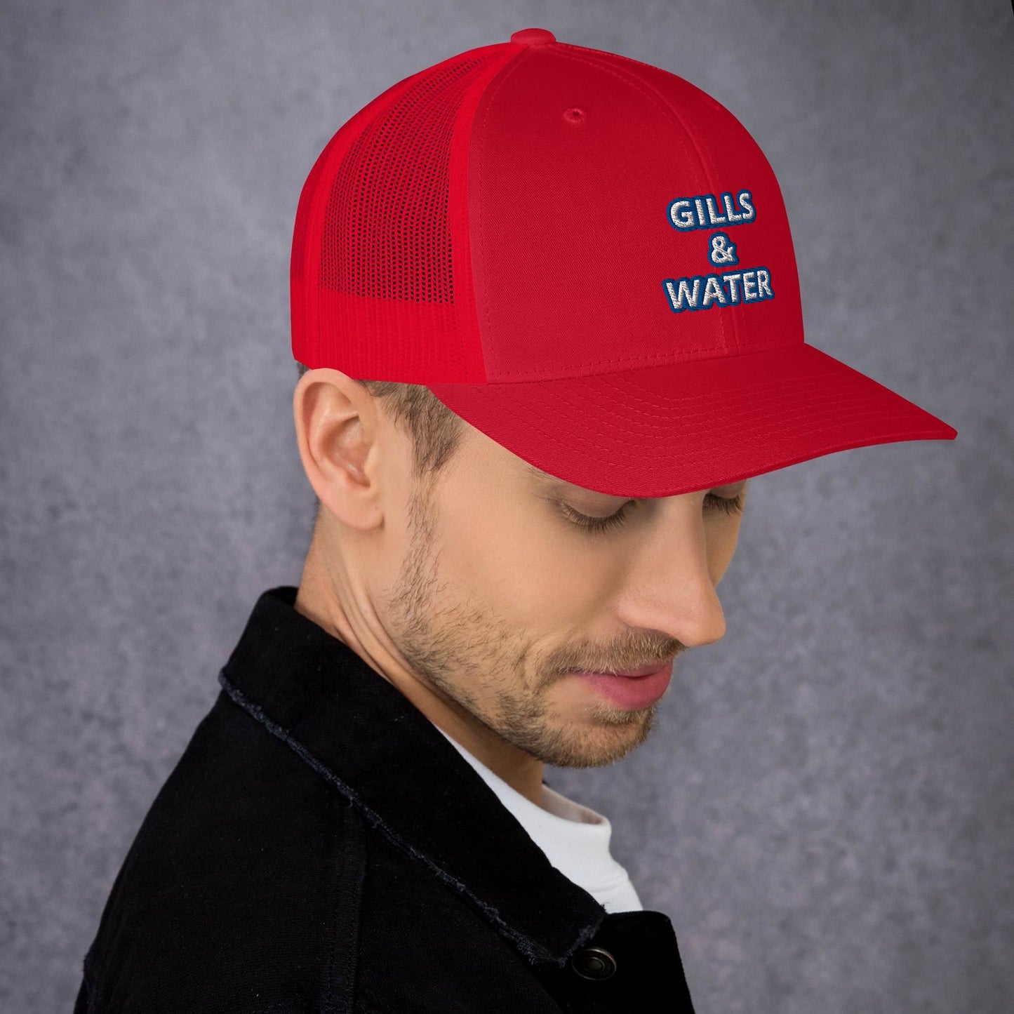 WaveRider: Gills and Water Trucker Hat