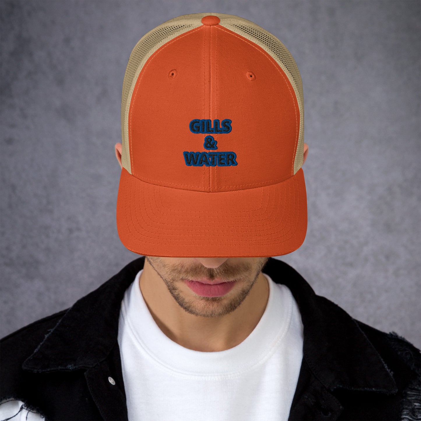 WaveRider: Gills and Water Trucker Hat