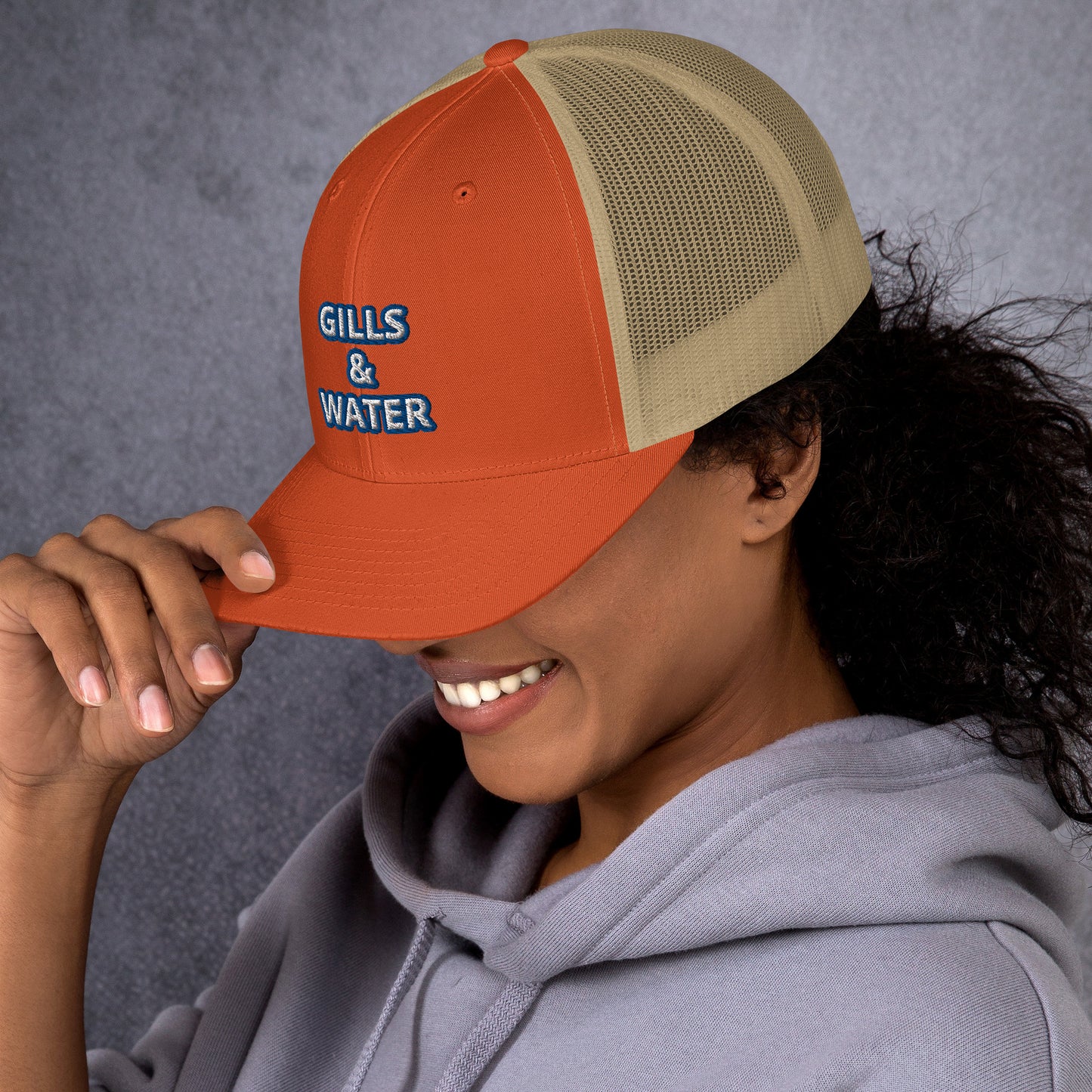 WaveRider: Gills and Water Trucker Hat