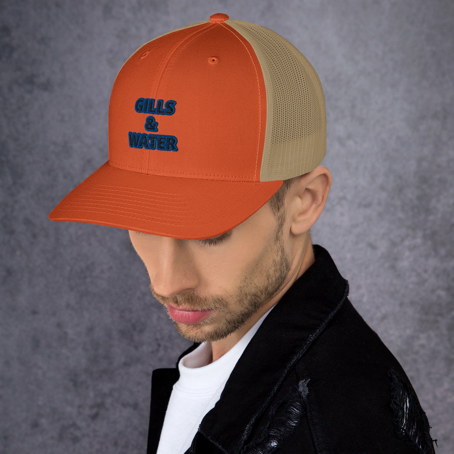 WaveRider: Gills and Water Trucker Hat