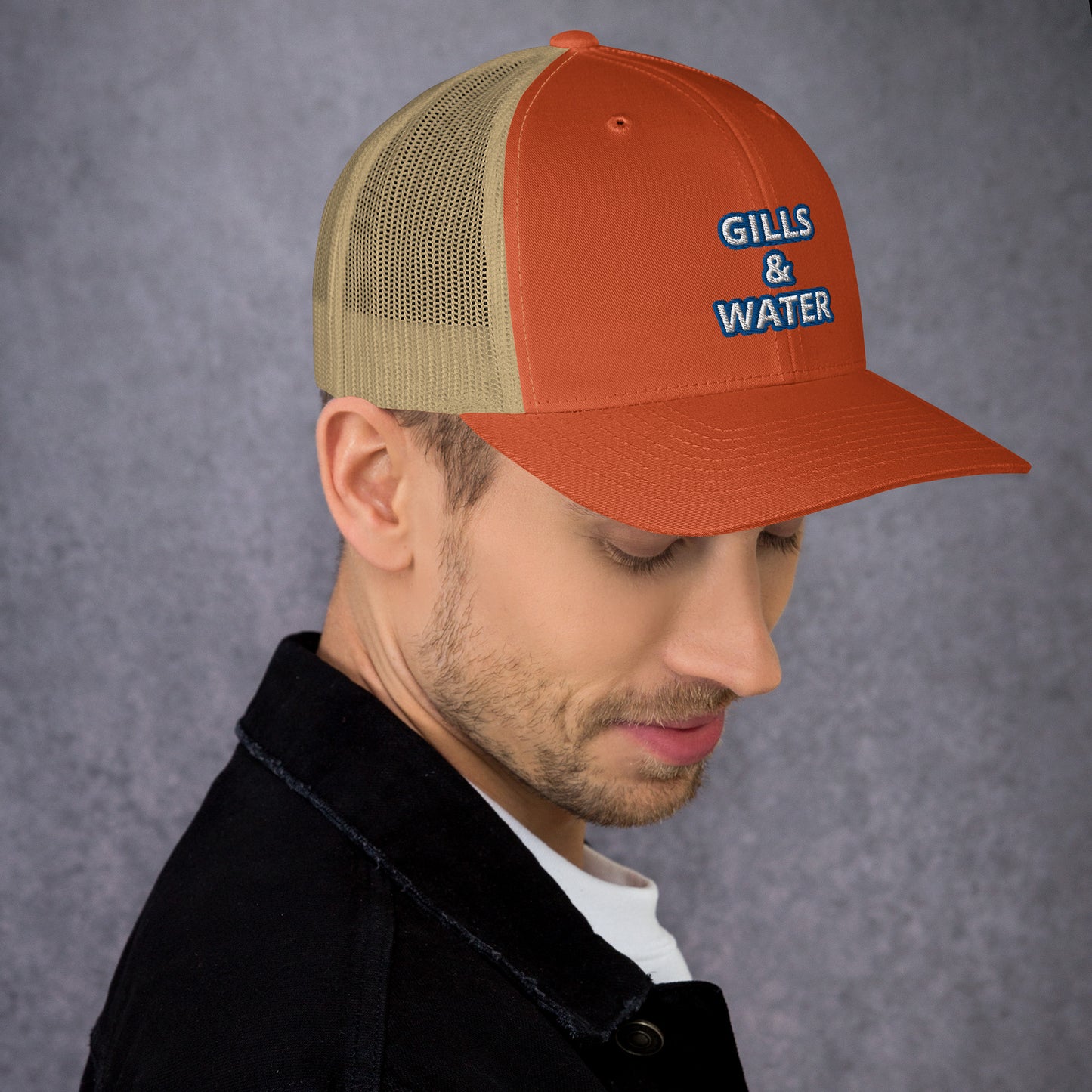 WaveRider: Gills and Water Trucker Hat