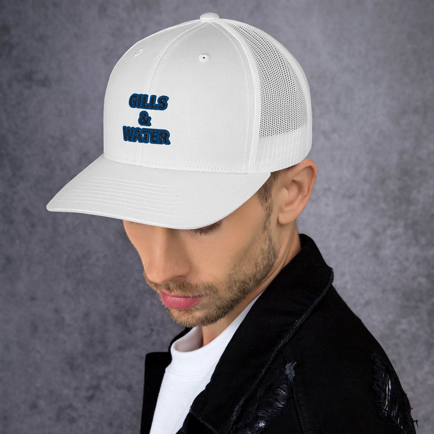 WaveRider: Gills and Water Trucker Hat