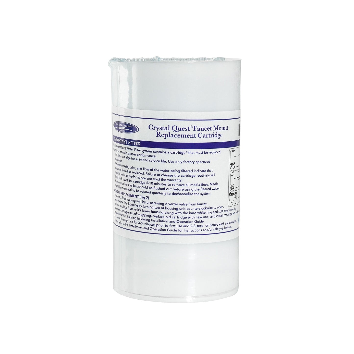 Replacement Cartridge for Pure-Facial Tap Filter
