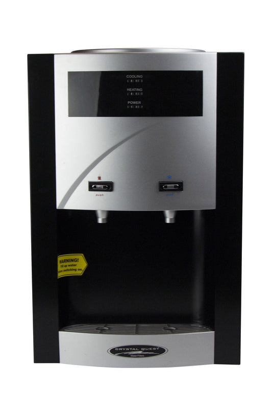 Gills & Water TURBO Countertop Bottleless Water Cooler| Crystal Quest®