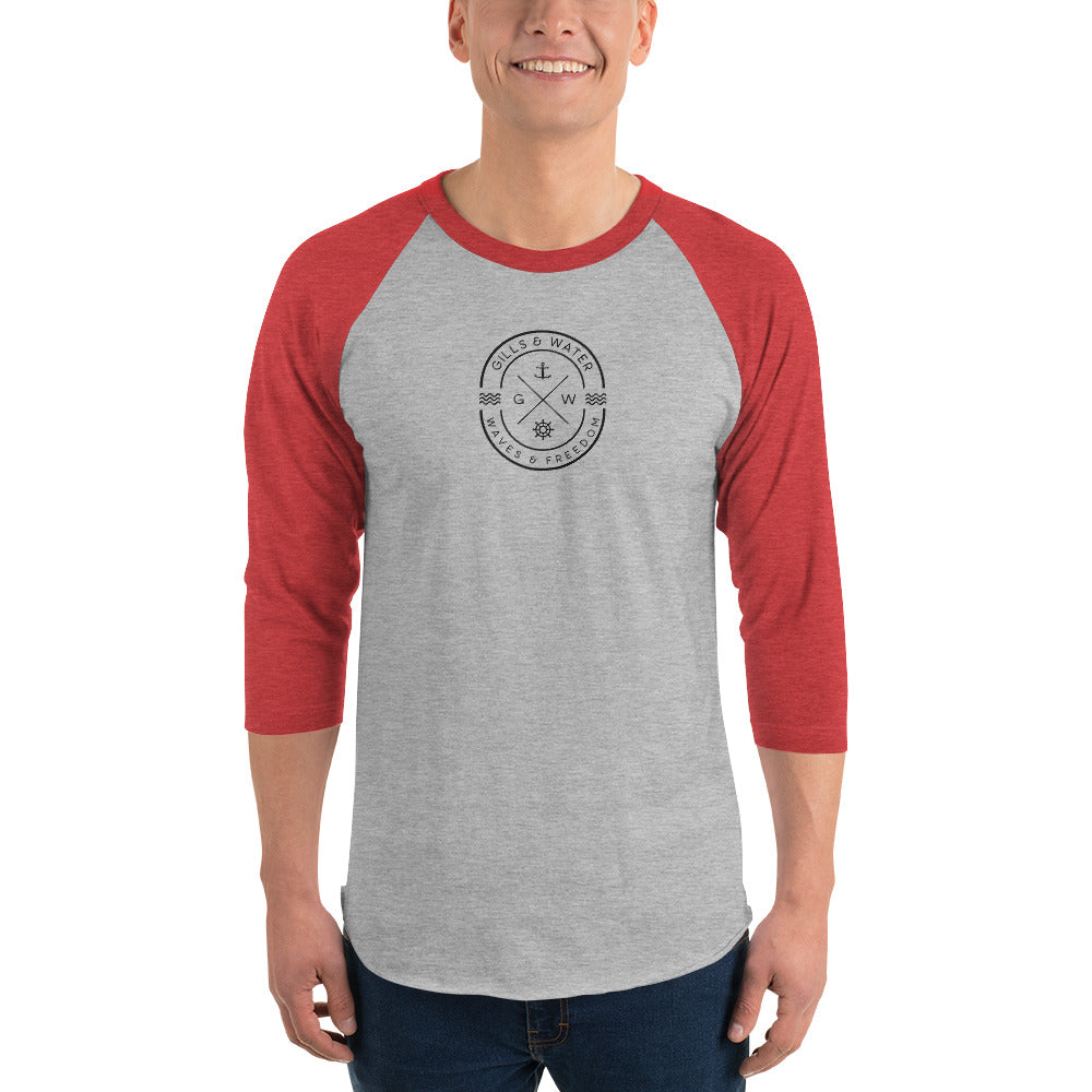 Sea Breeze Unisex 3/4 Sleeve Raglan Shirt