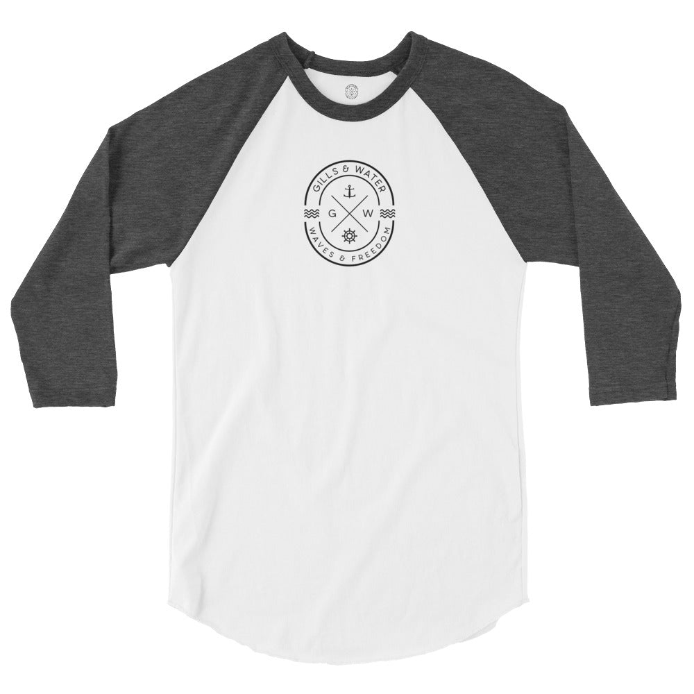 Sea Breeze Unisex 3/4 Sleeve Raglan Shirt