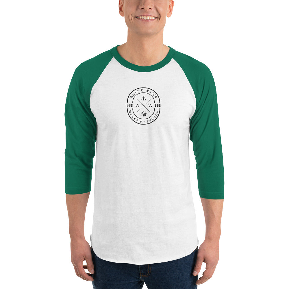 Sea Breeze Unisex 3/4 Sleeve Raglan Shirt