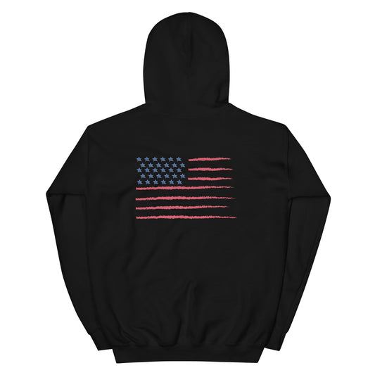 Marine Breeze Unisex Pullover Hoodie Patriot Edition