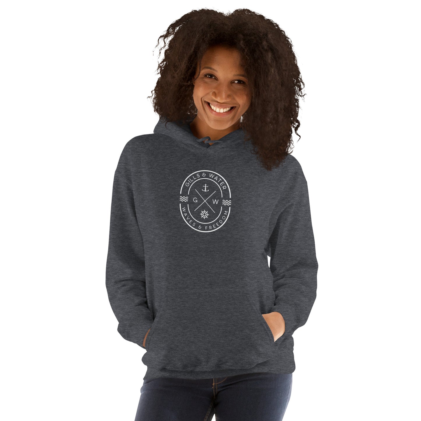 Marine Breeze Unisex Pullover Hoodie