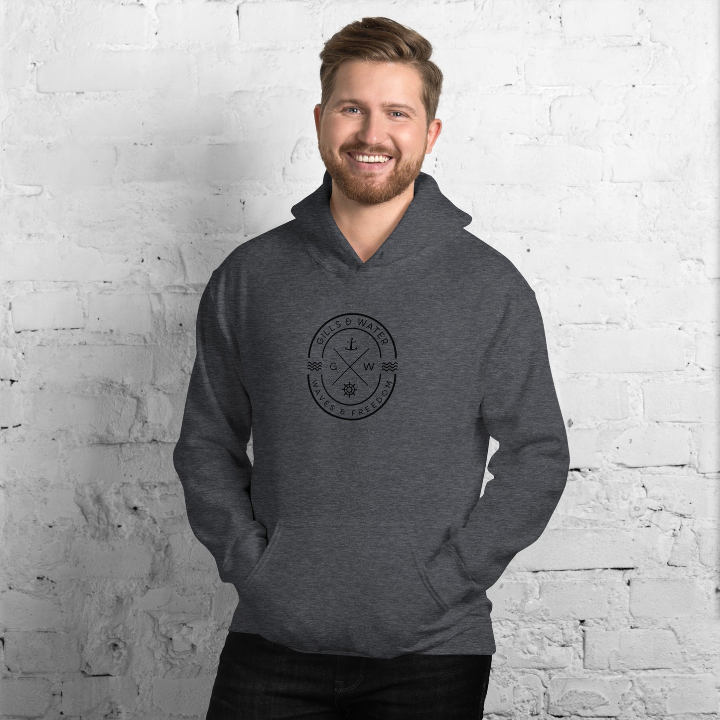 Marine Breeze Unisex Pullover Hoodie Irish Edition