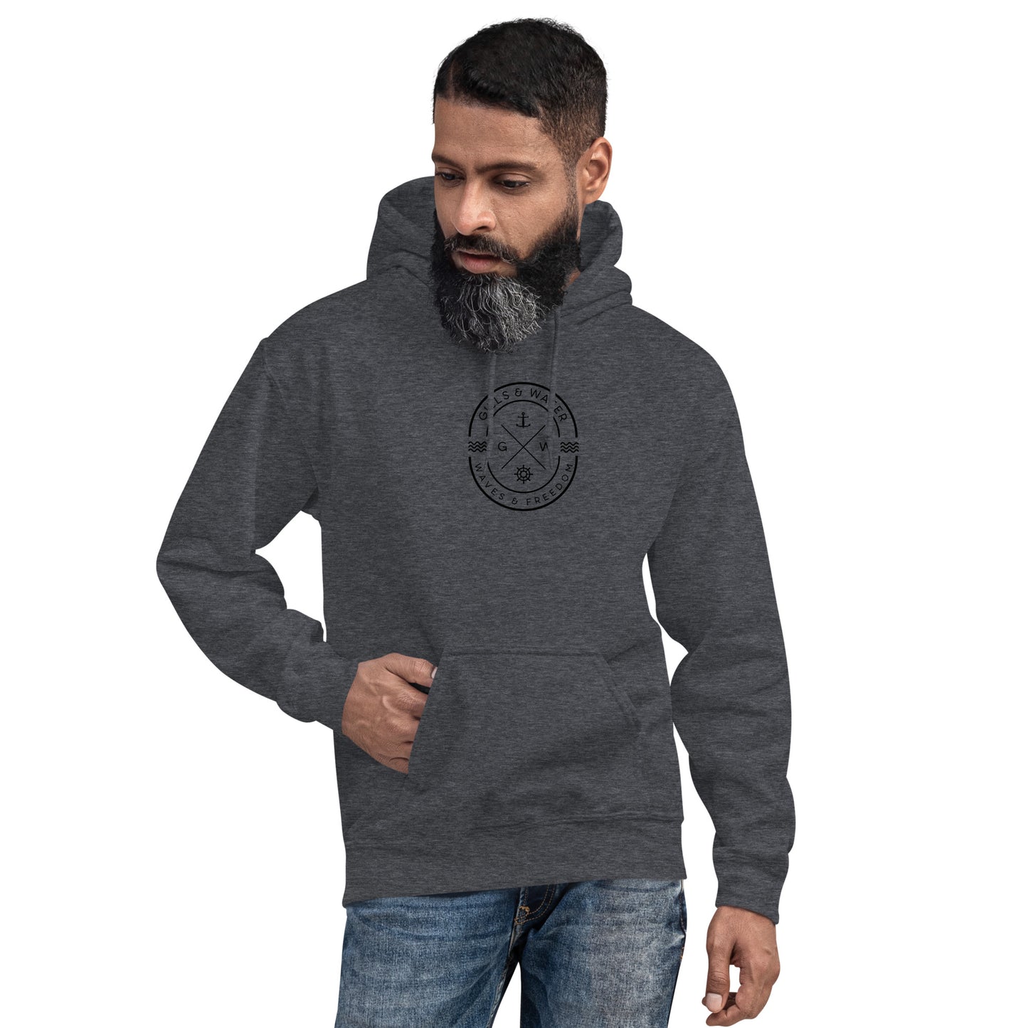 Marine Breeze Unisex Pullover Hoodie Patriot Edition