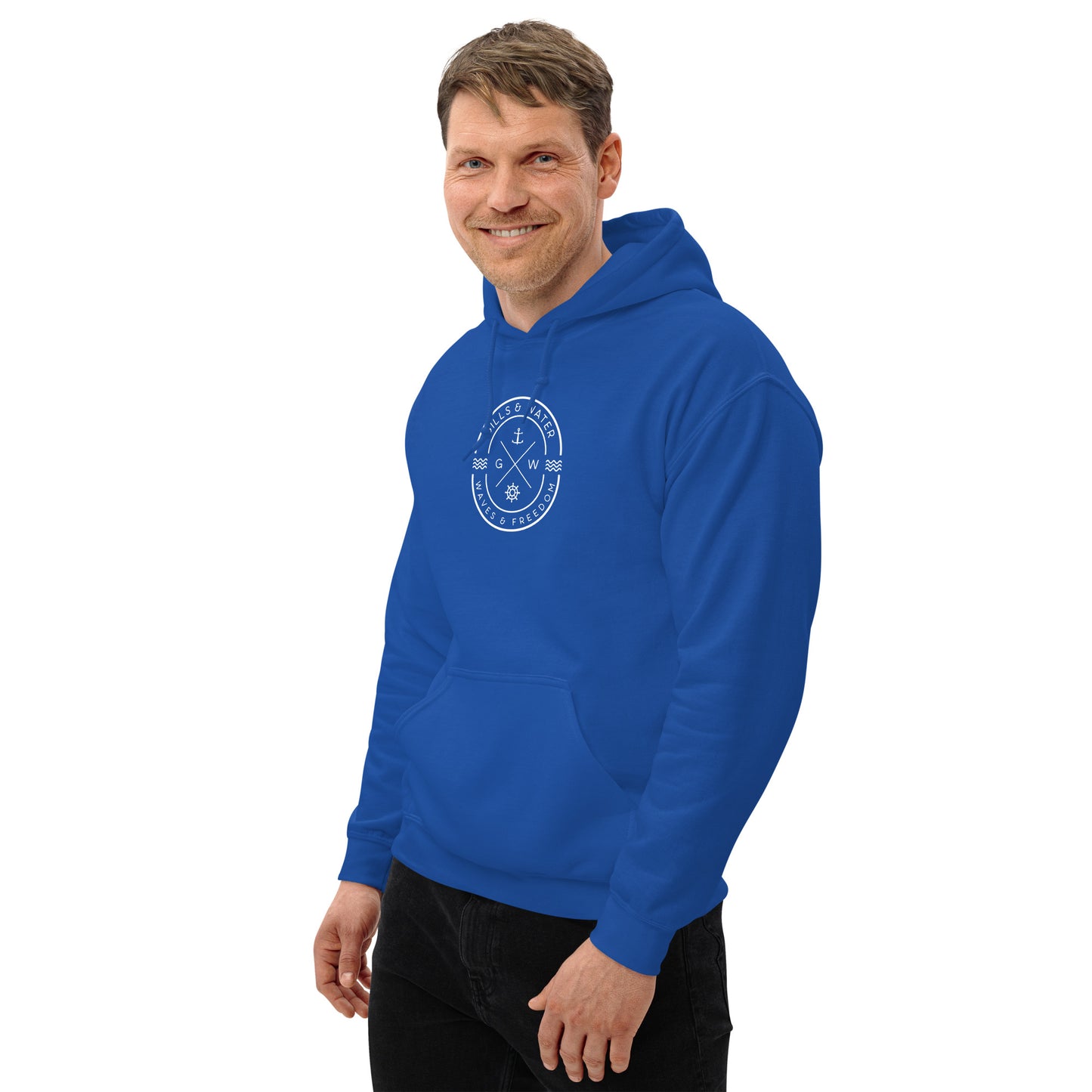 Marine Breeze Unisex Pullover Hoodie