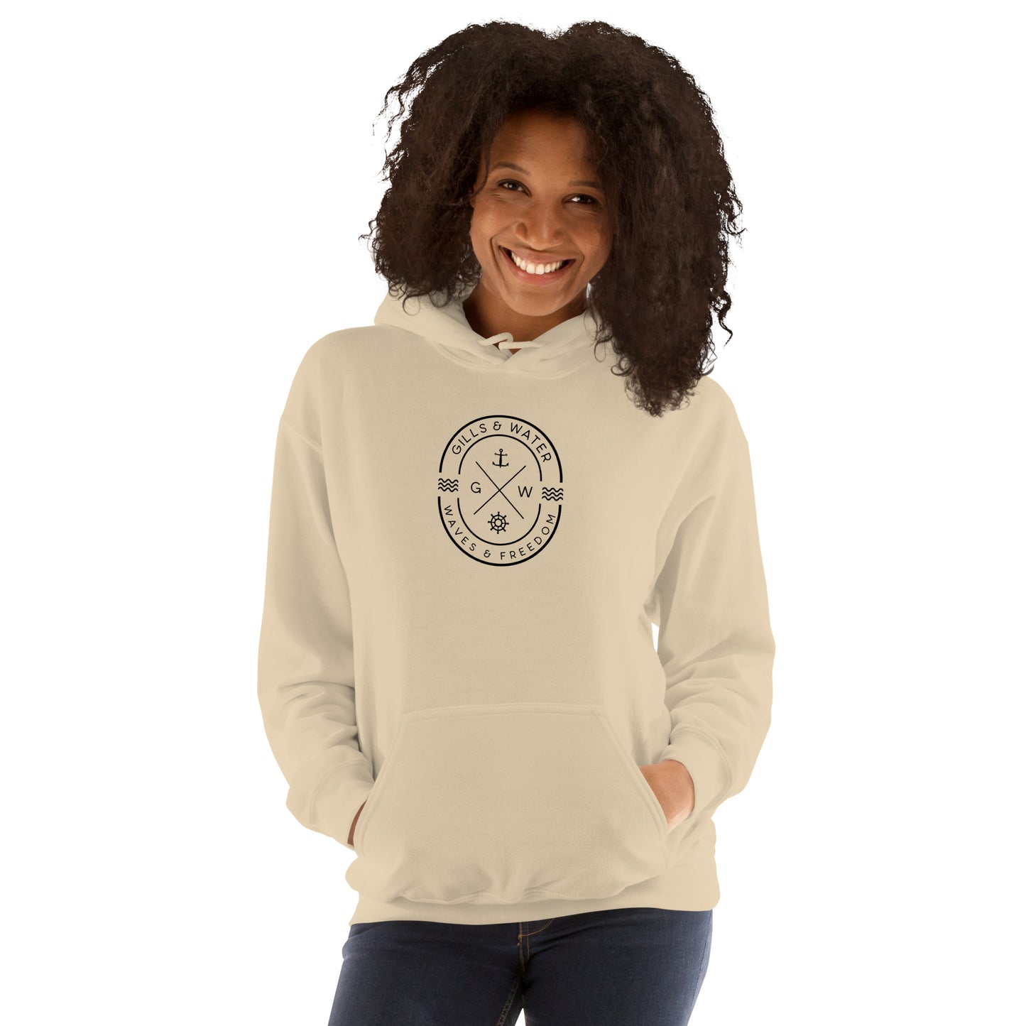 Marine Breeze Unisex Pullover Hoodie