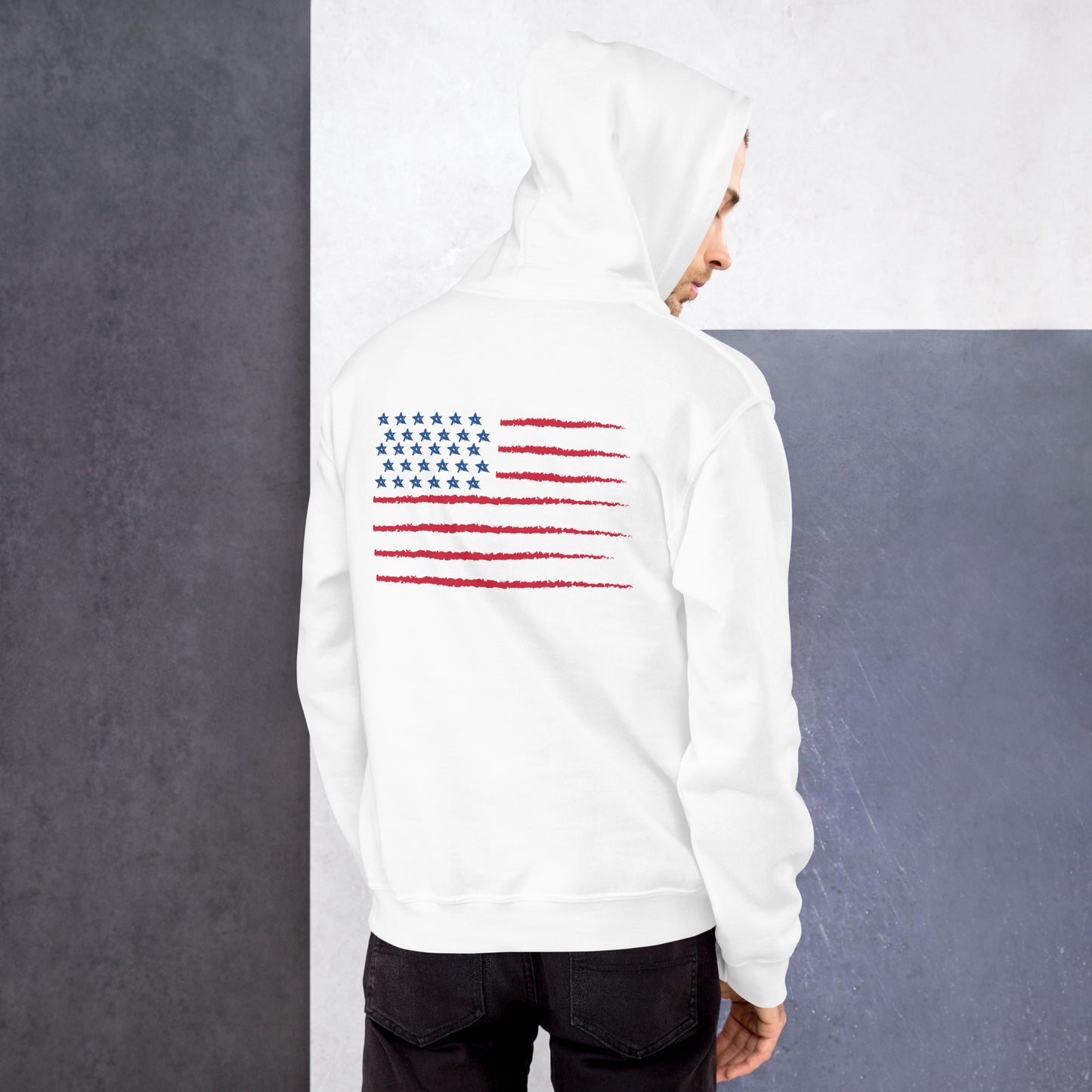 Marine Breeze Unisex Pullover Hoodie Patriot Edition