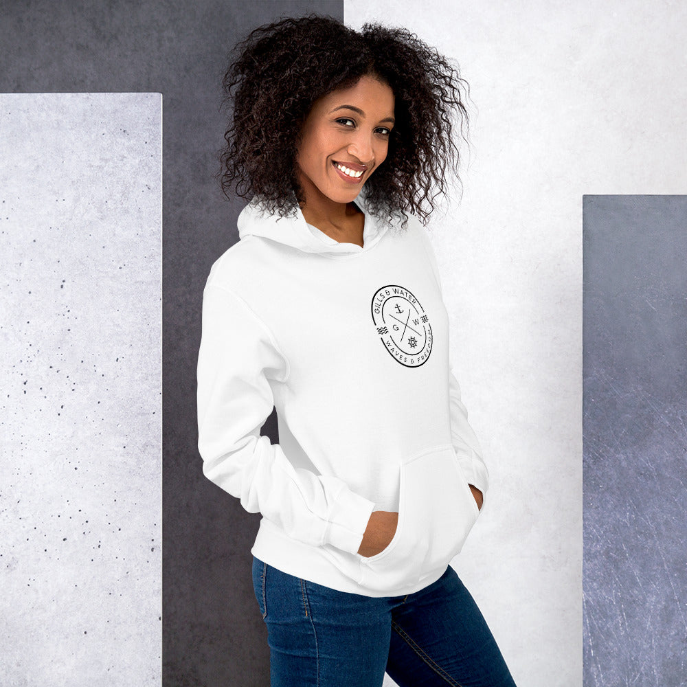 Marine Breeze Unisex Pullover Hoodie Irish Edition