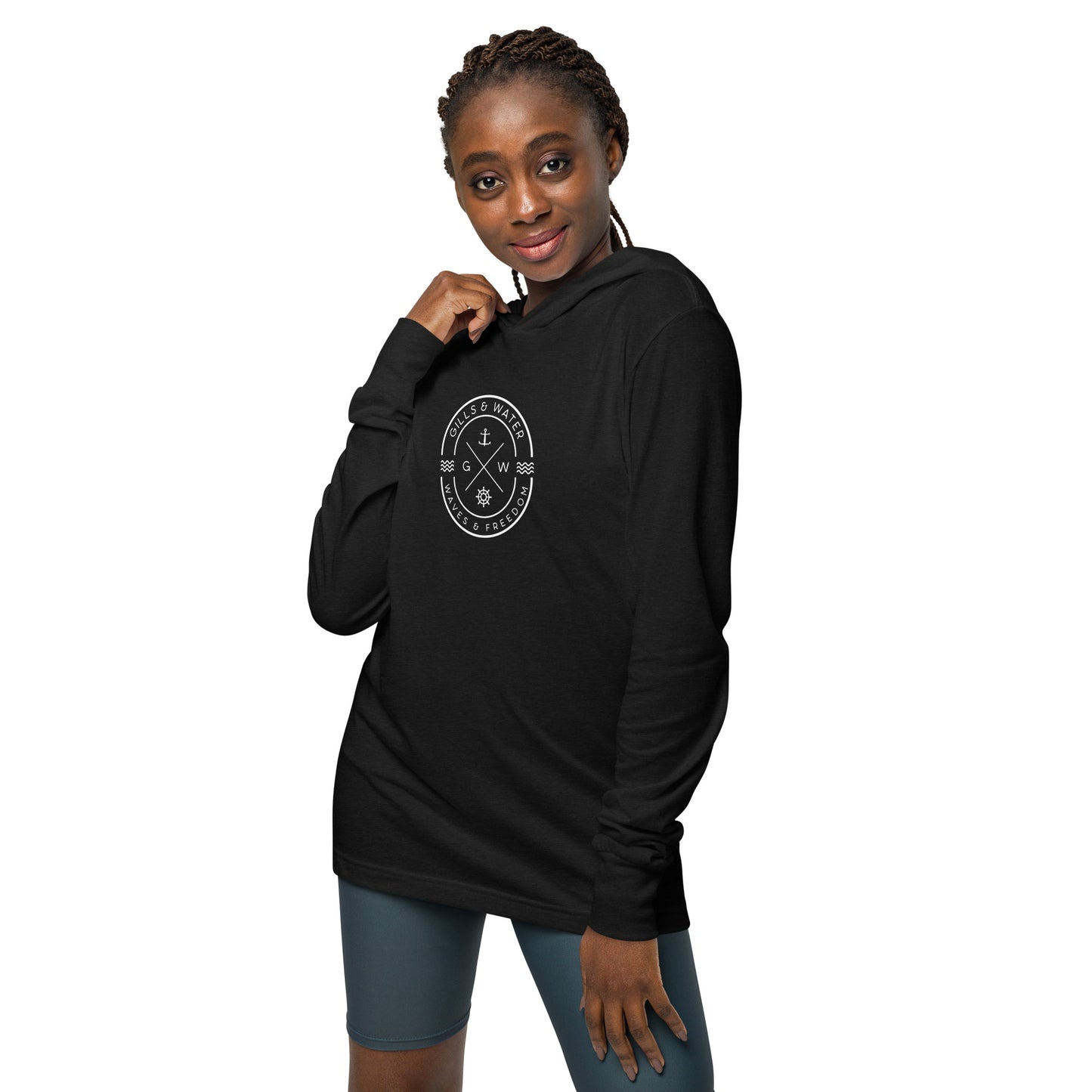 Seaside Charm Unisex Hooded Long Sleeve Tee