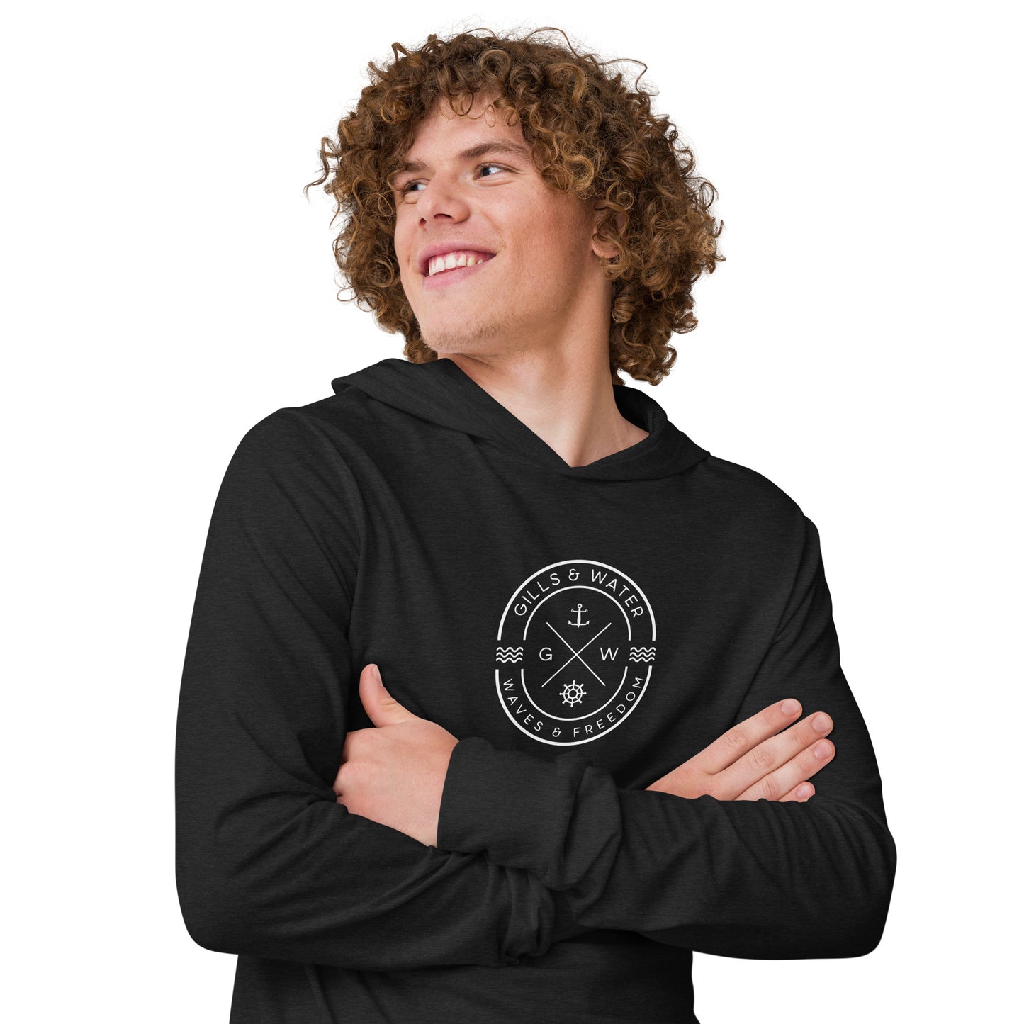 Seaside Charm Unisex Hooded Long Sleeve Tee