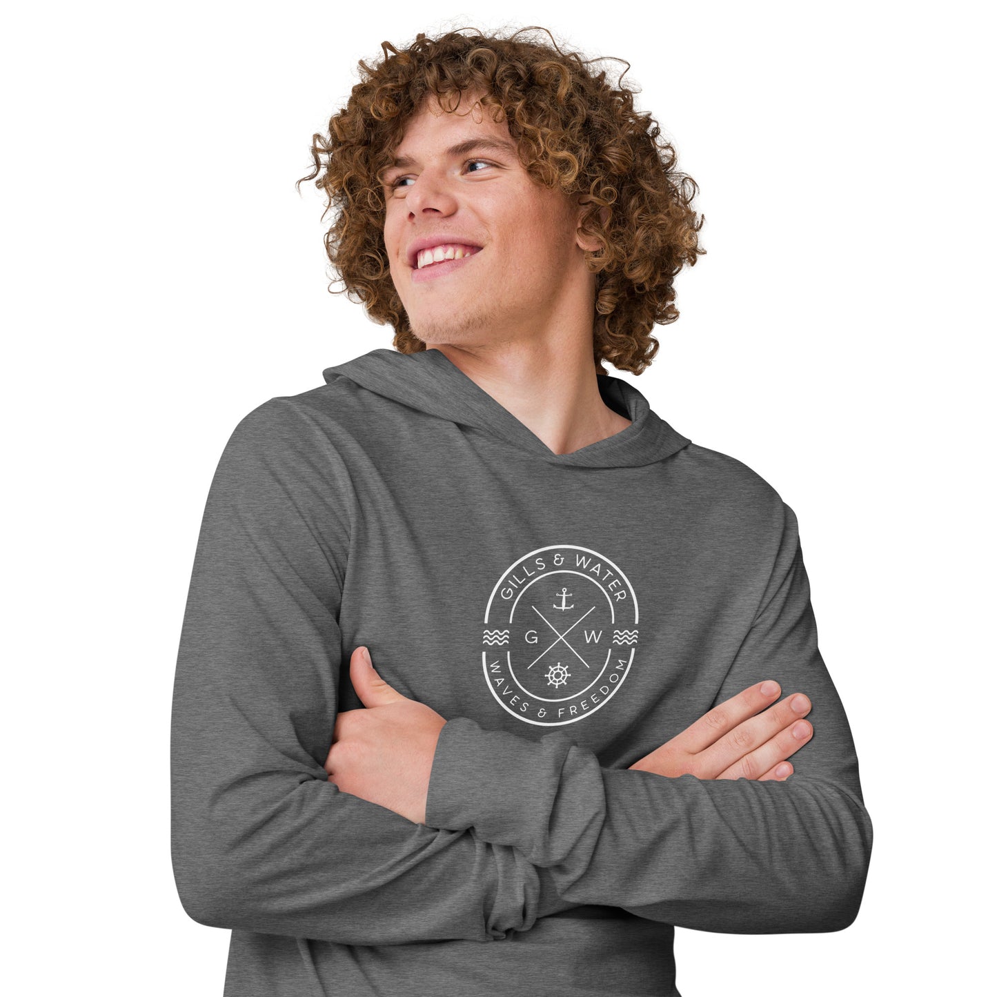 Seaside Charm Unisex Hooded Long Sleeve Tee