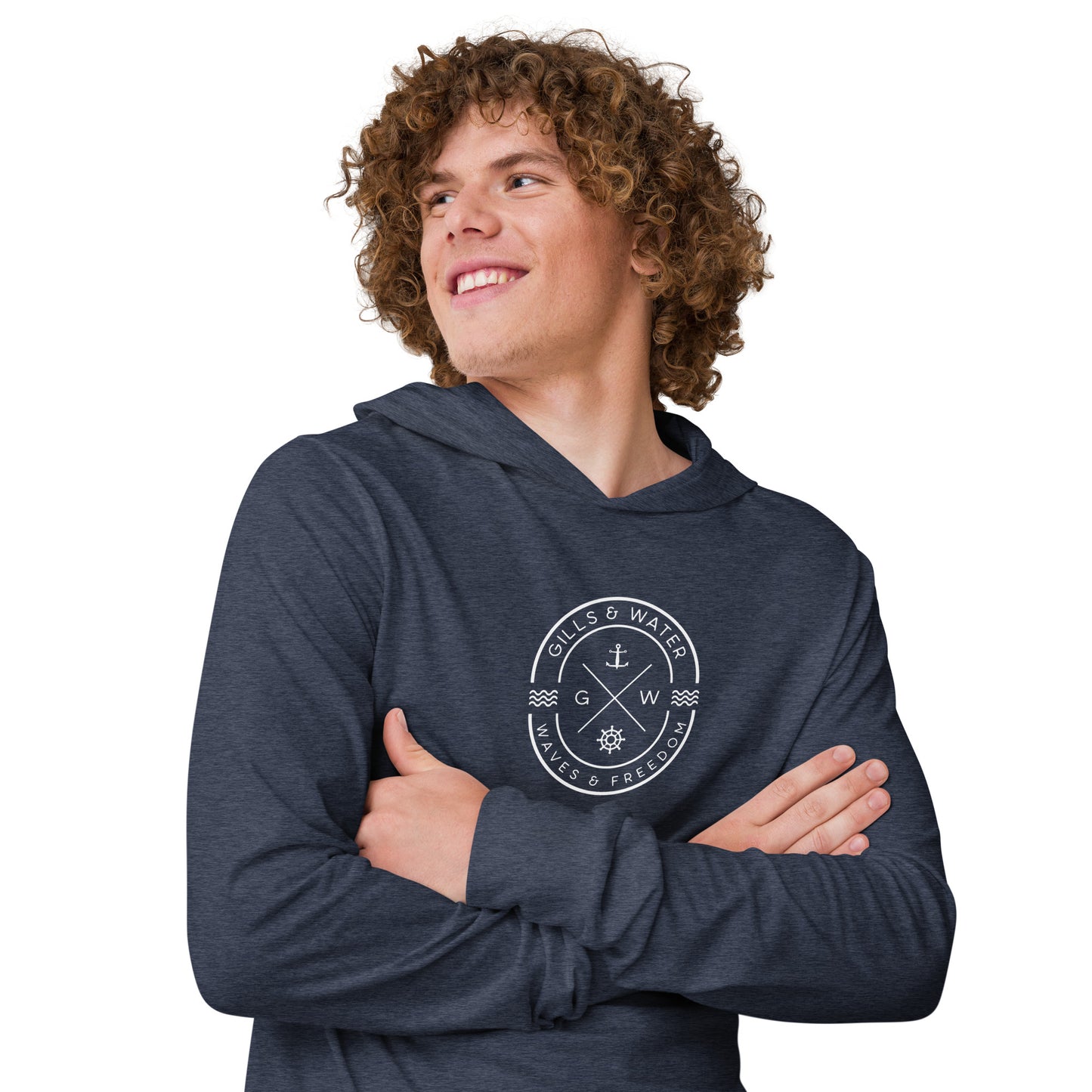 Seaside Charm Unisex Hooded Long Sleeve Tee