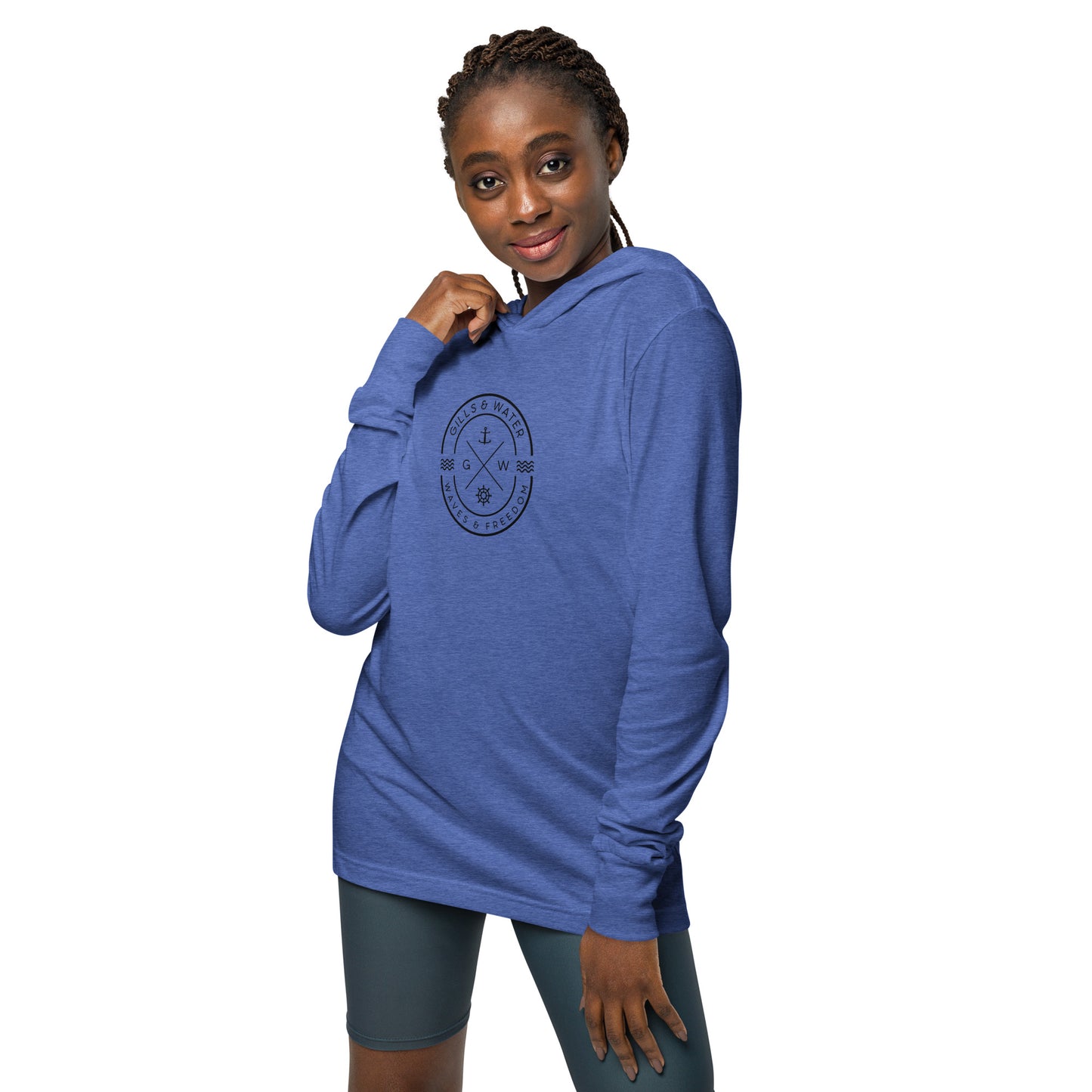 Seaside Charm Unisex Hooded Long Sleeve Tee