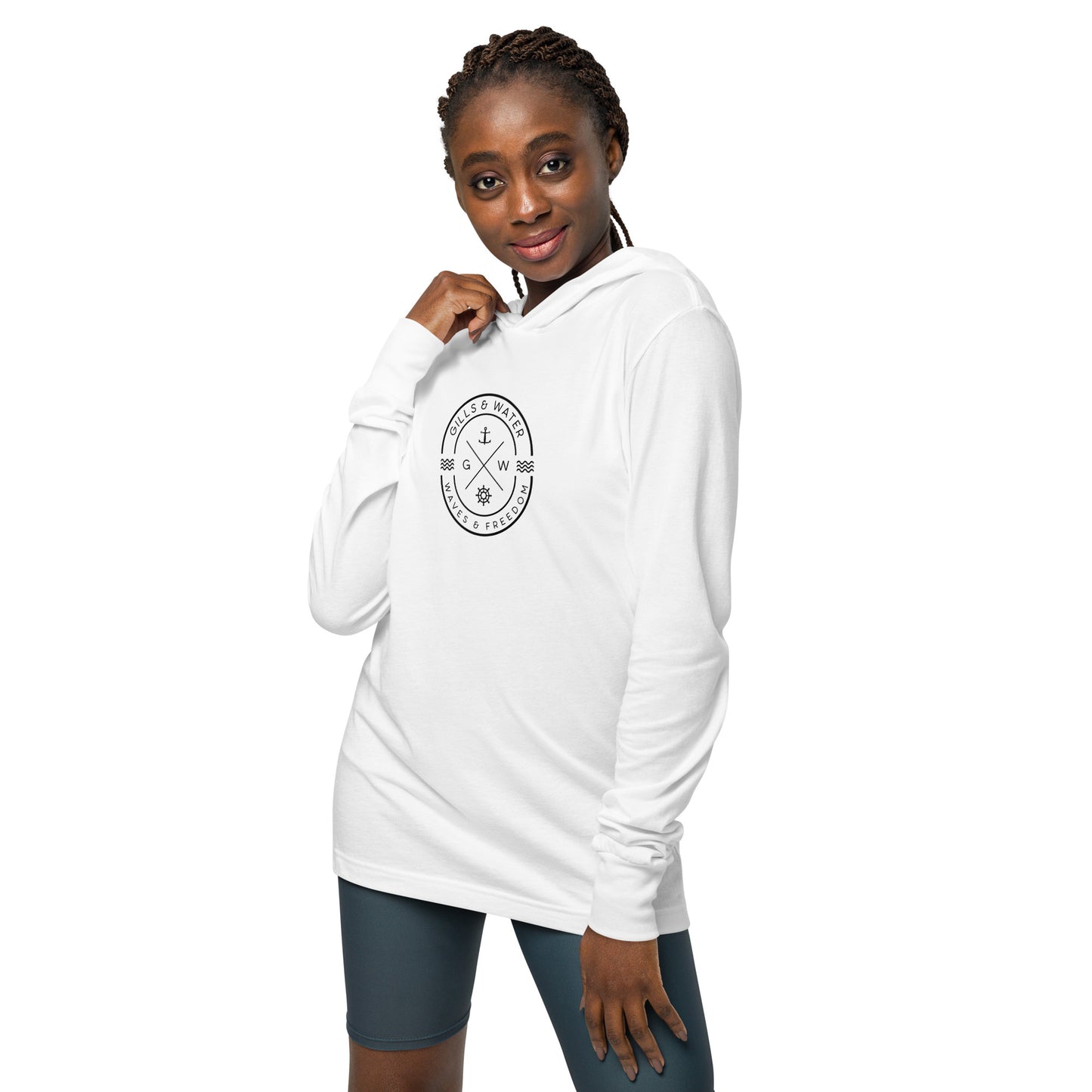 Seaside Charm Unisex Hooded Long Sleeve Tee