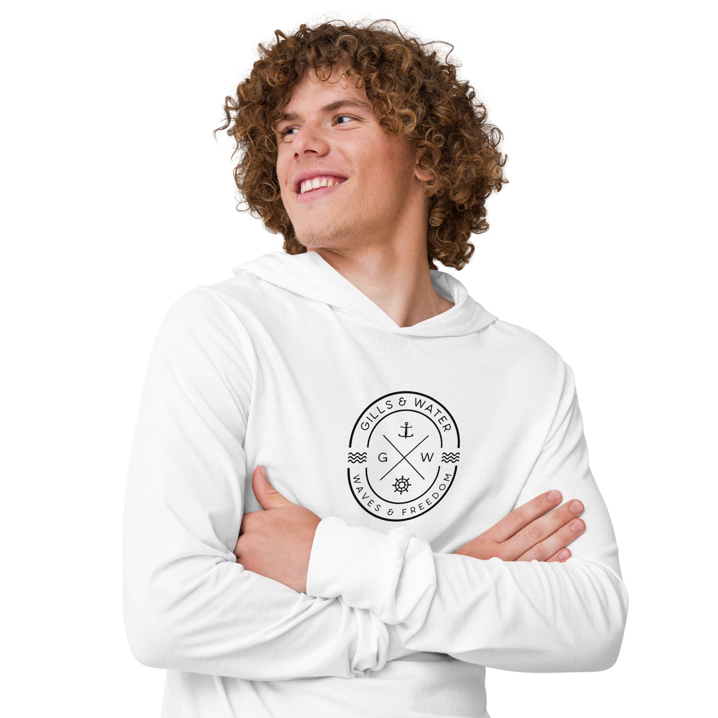 Seaside Charm Unisex Hooded Long Sleeve Tee