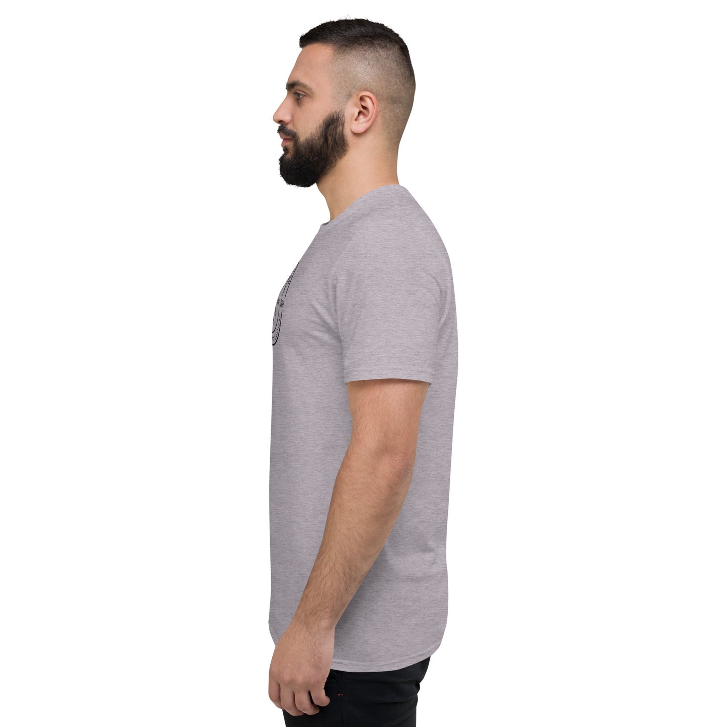 WaveCrush: Men's Heavyweight Tee by Gills and Water