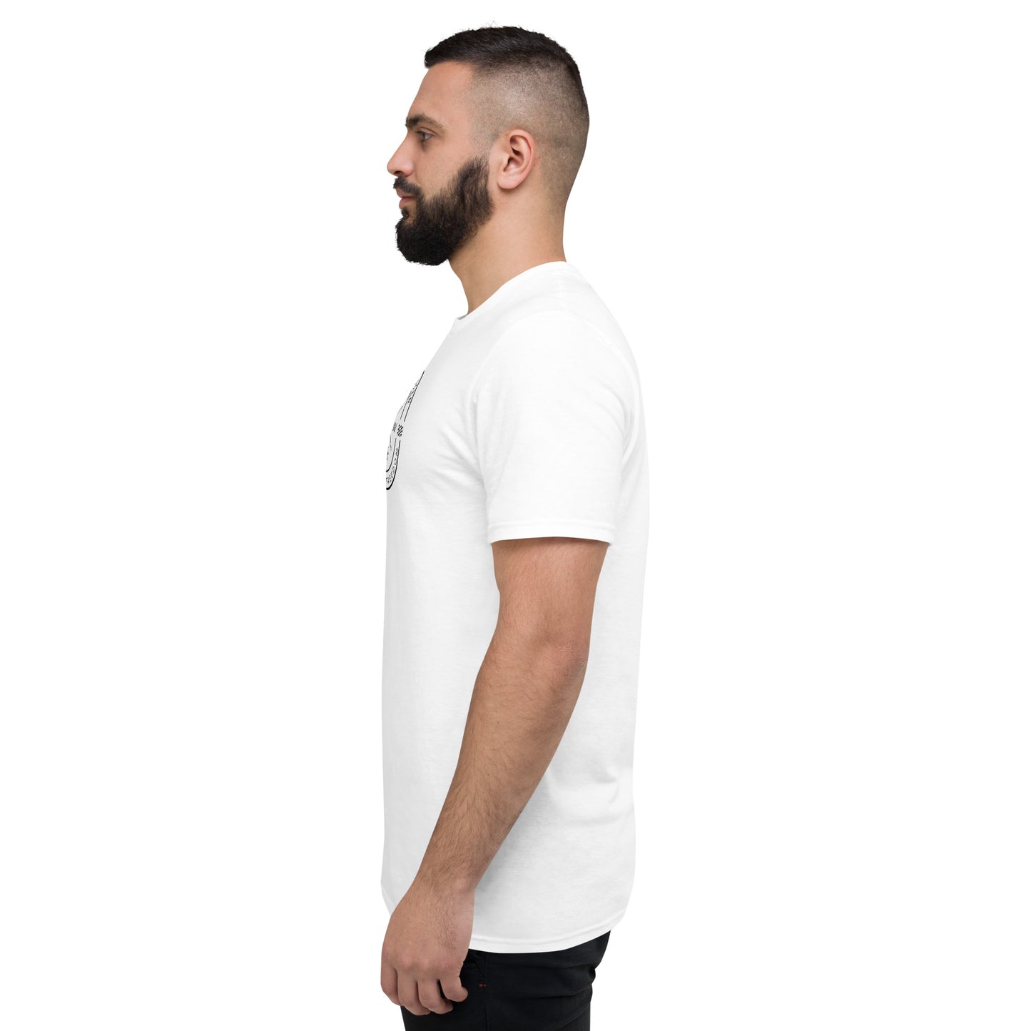 WaveCrush: Men's Heavyweight Tee by Gills and Water