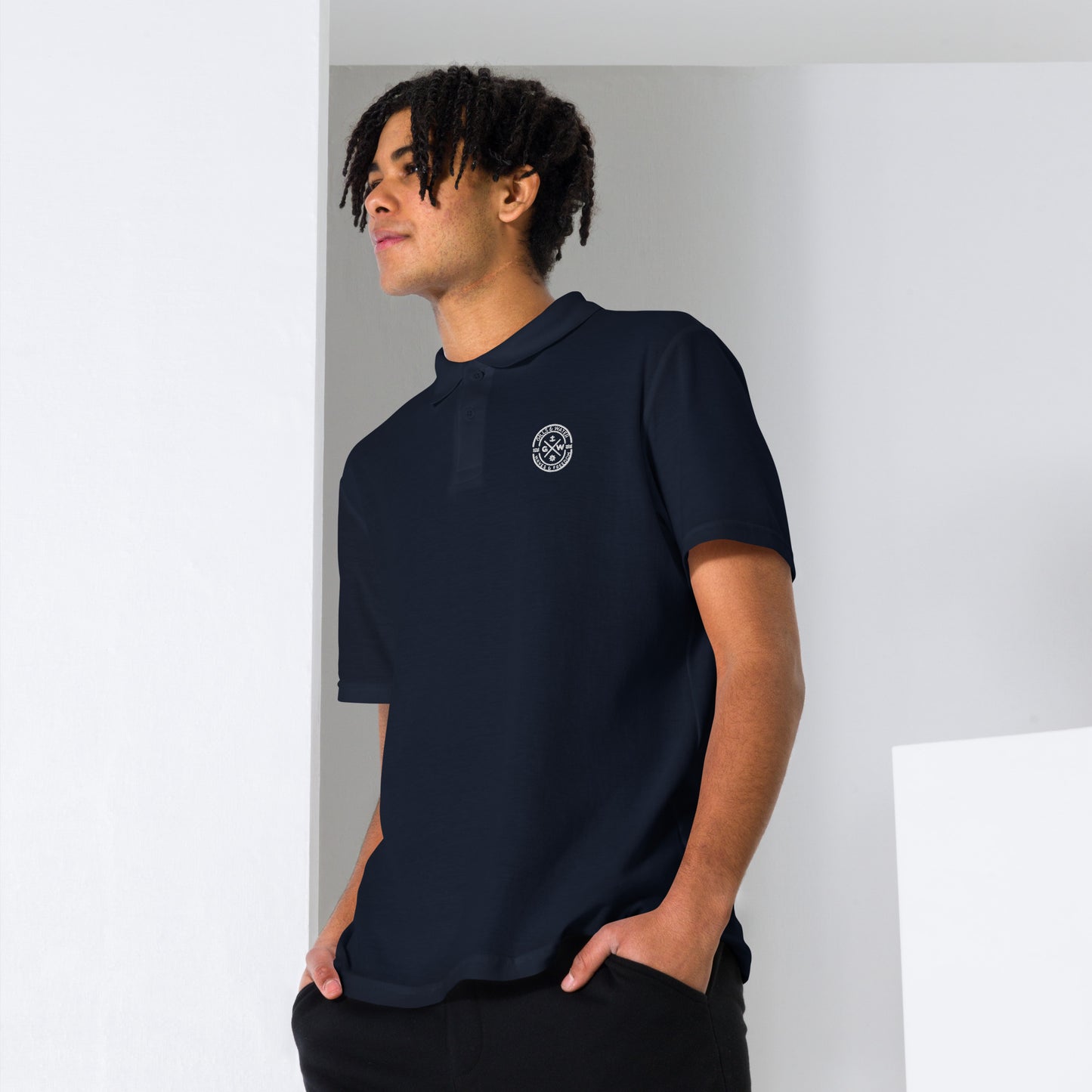 AquaBlend: Gills and Water Unisex Piqué Polo Shirt