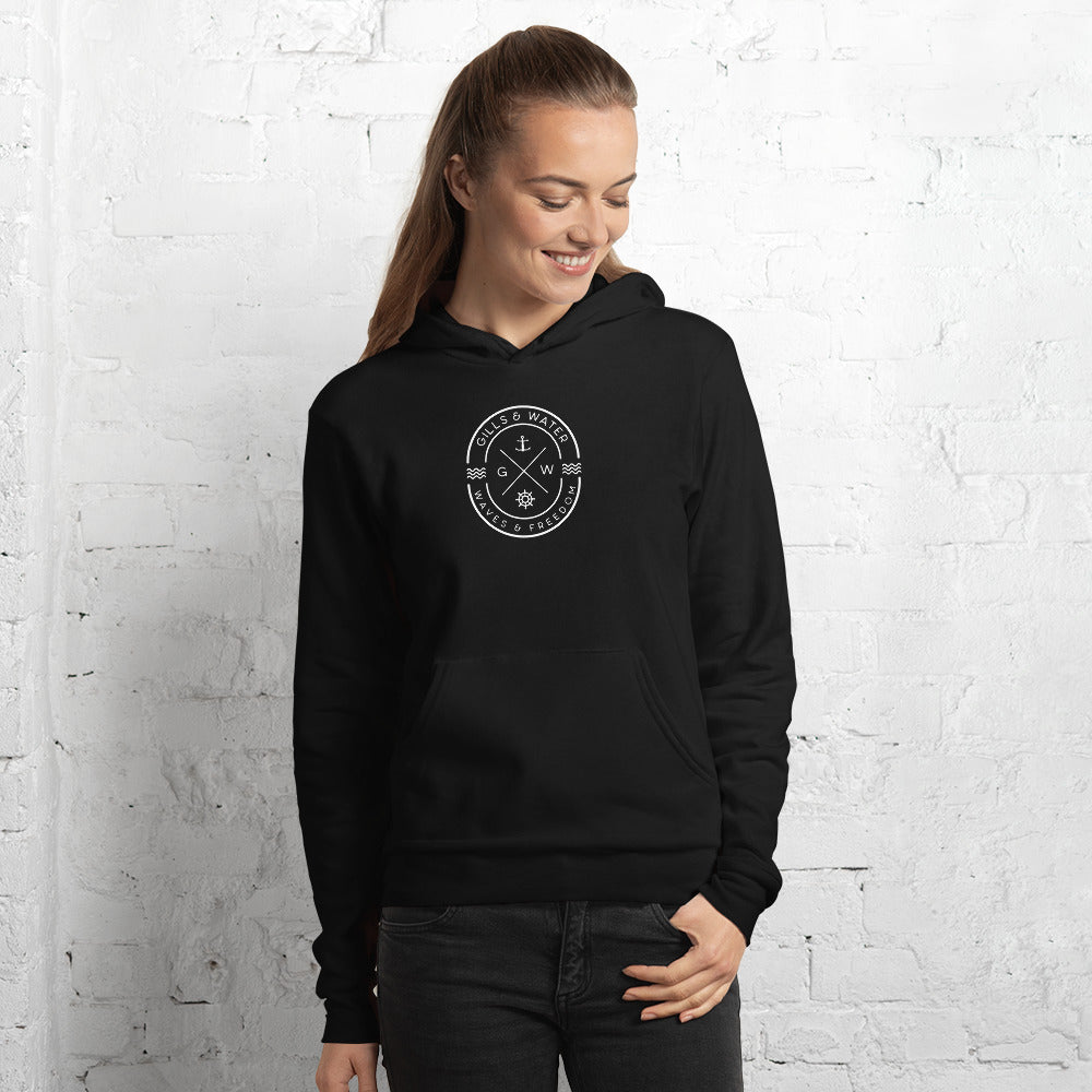 Marine Luxe Unisex Pullover Hoodie