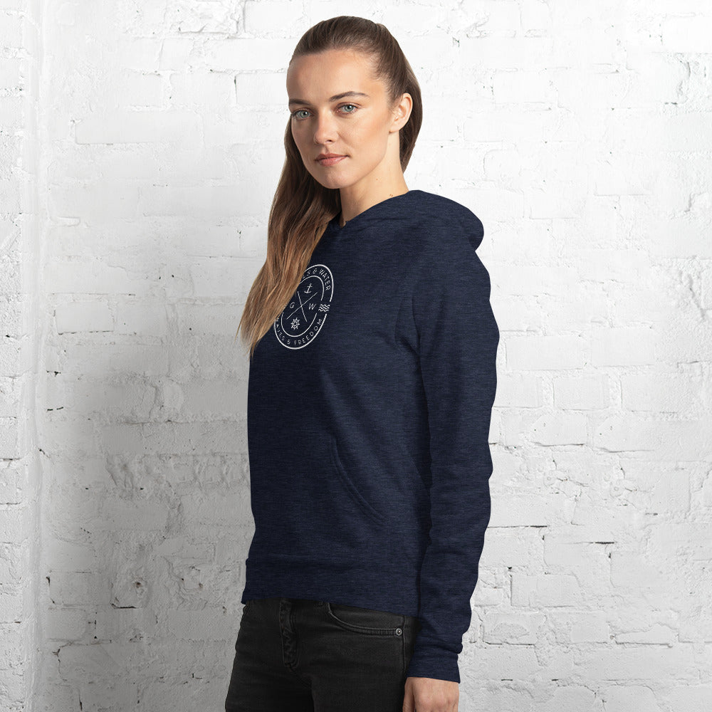 Marine Luxe Unisex Pullover Hoodie