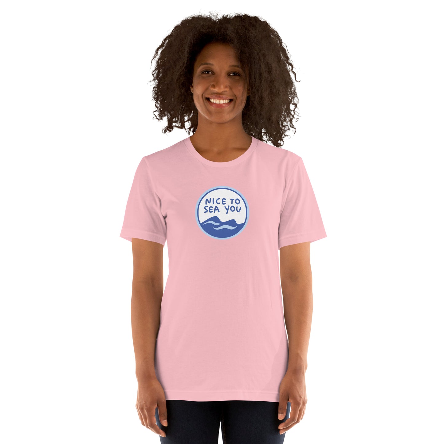 NICE TO SEA YOU: Premium Unisex t-shirt by Gills & Water